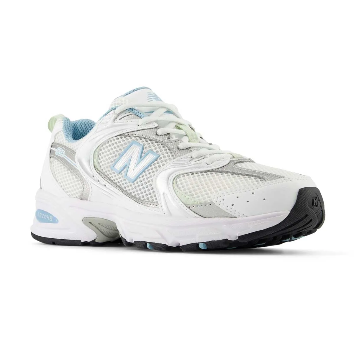 530 'White Silver Metallic Blue'