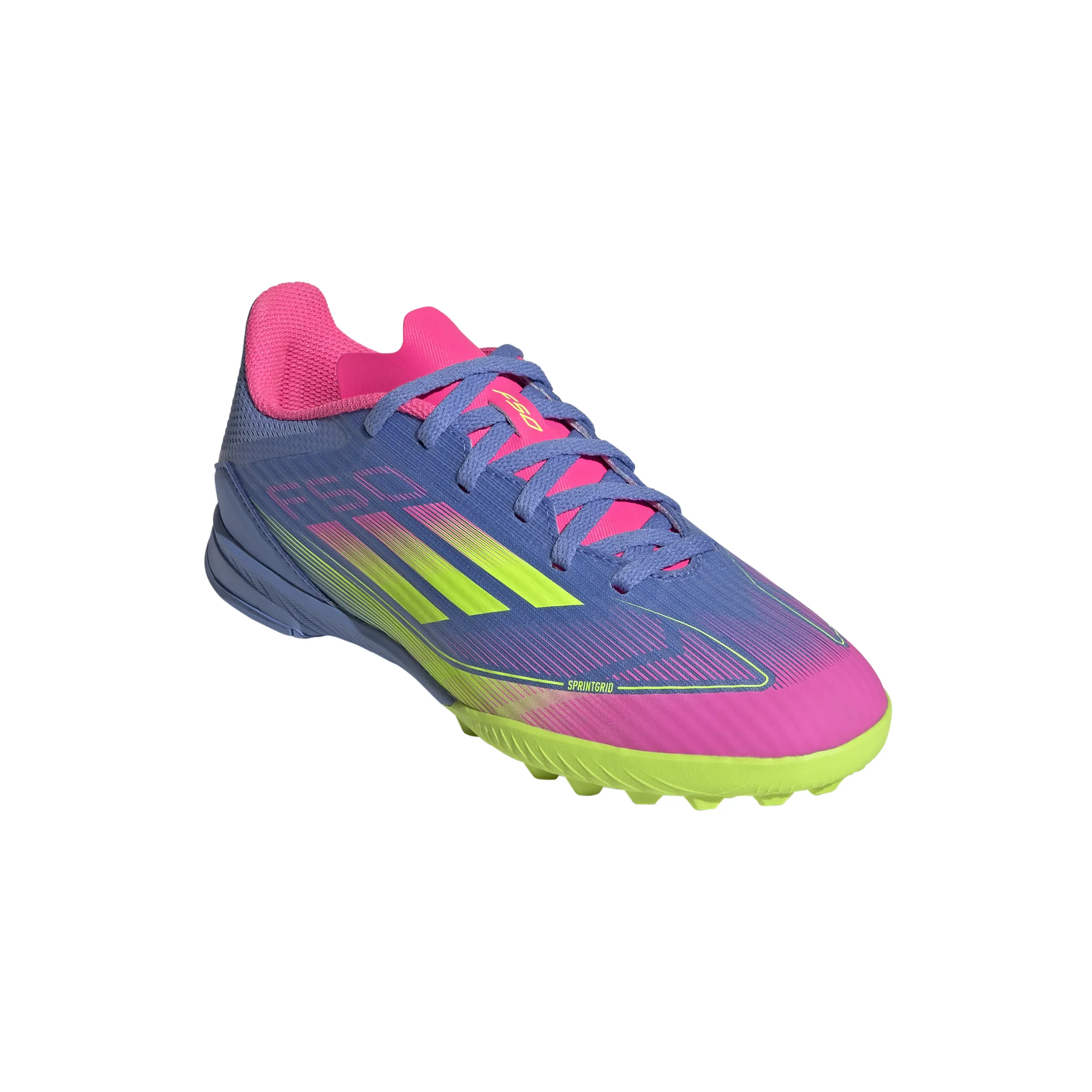 adidas F50 League TF Turf Junior - Blufus/ Luclem/ LucPink