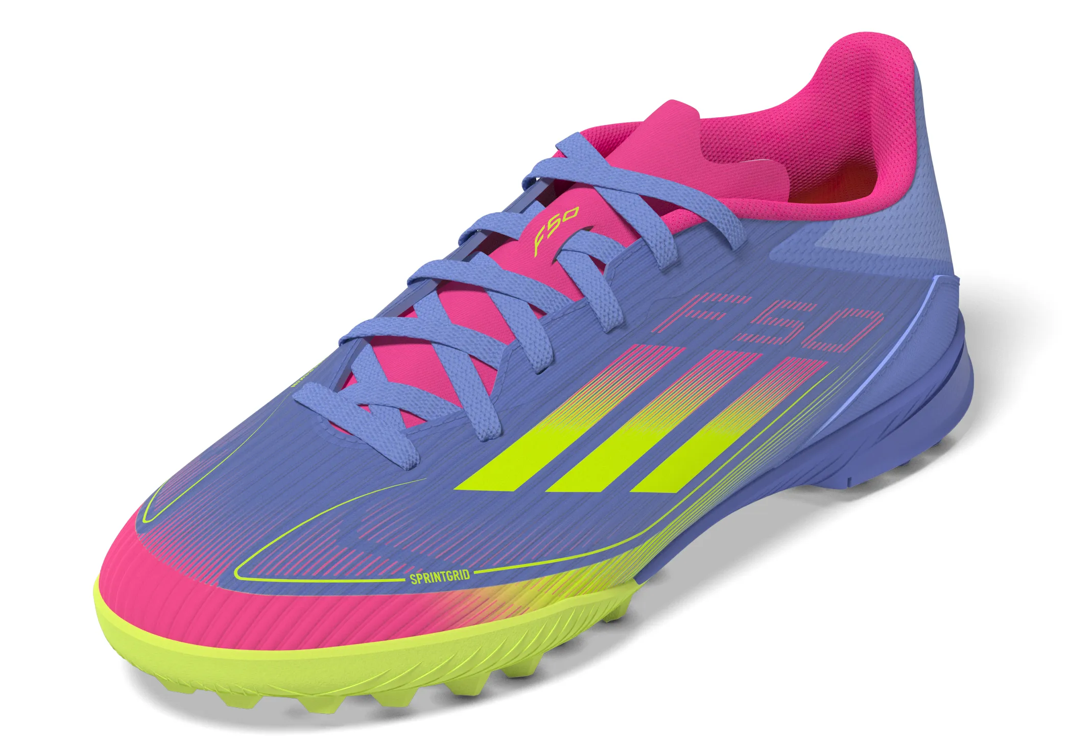 adidas F50 League TF Turf Junior - Blufus/ Luclem/ LucPink