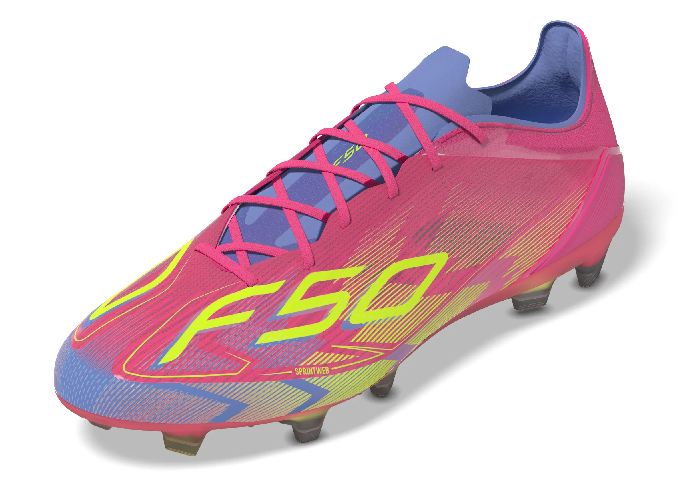 adidas F50 Pro FG Firm Ground - LucPink/ Blufus/ Luclem