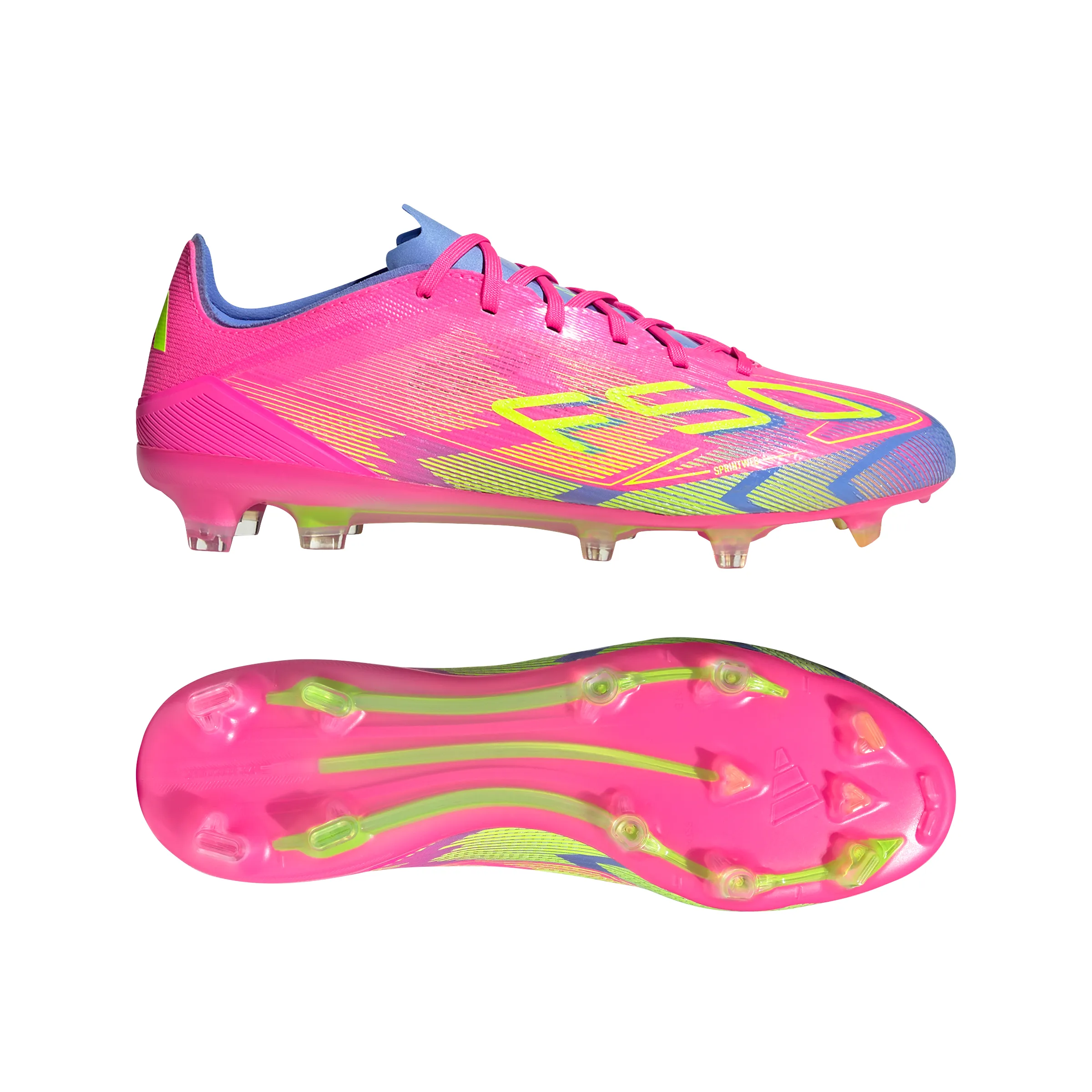 adidas F50 Pro FG Firm Ground - LucPink/ Blufus/ Luclem