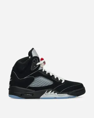 Air Jordan 5 Reimagined Sneakers Black Metallic
