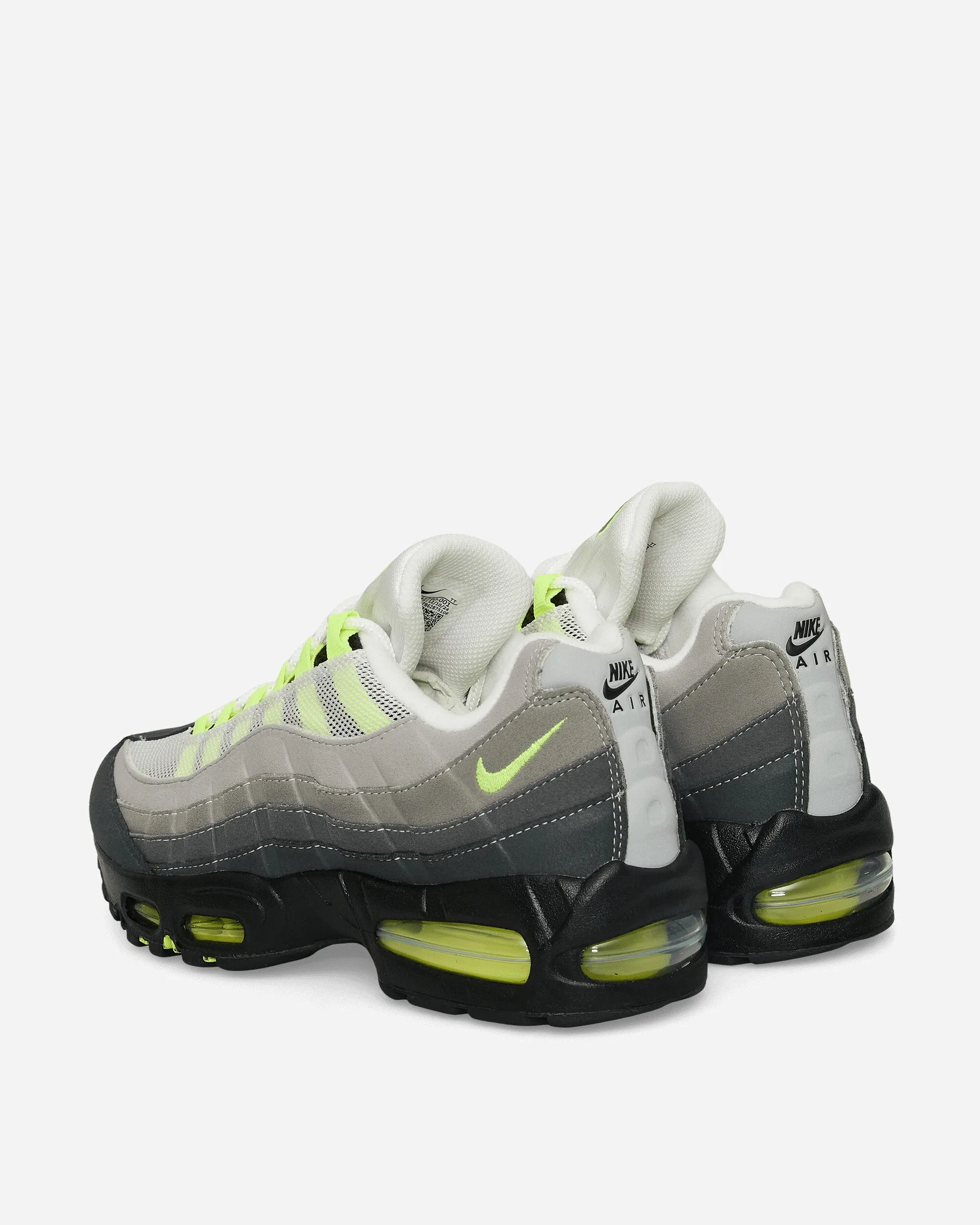 Air Max 95 OG Sneakers Black / Neon Yellow