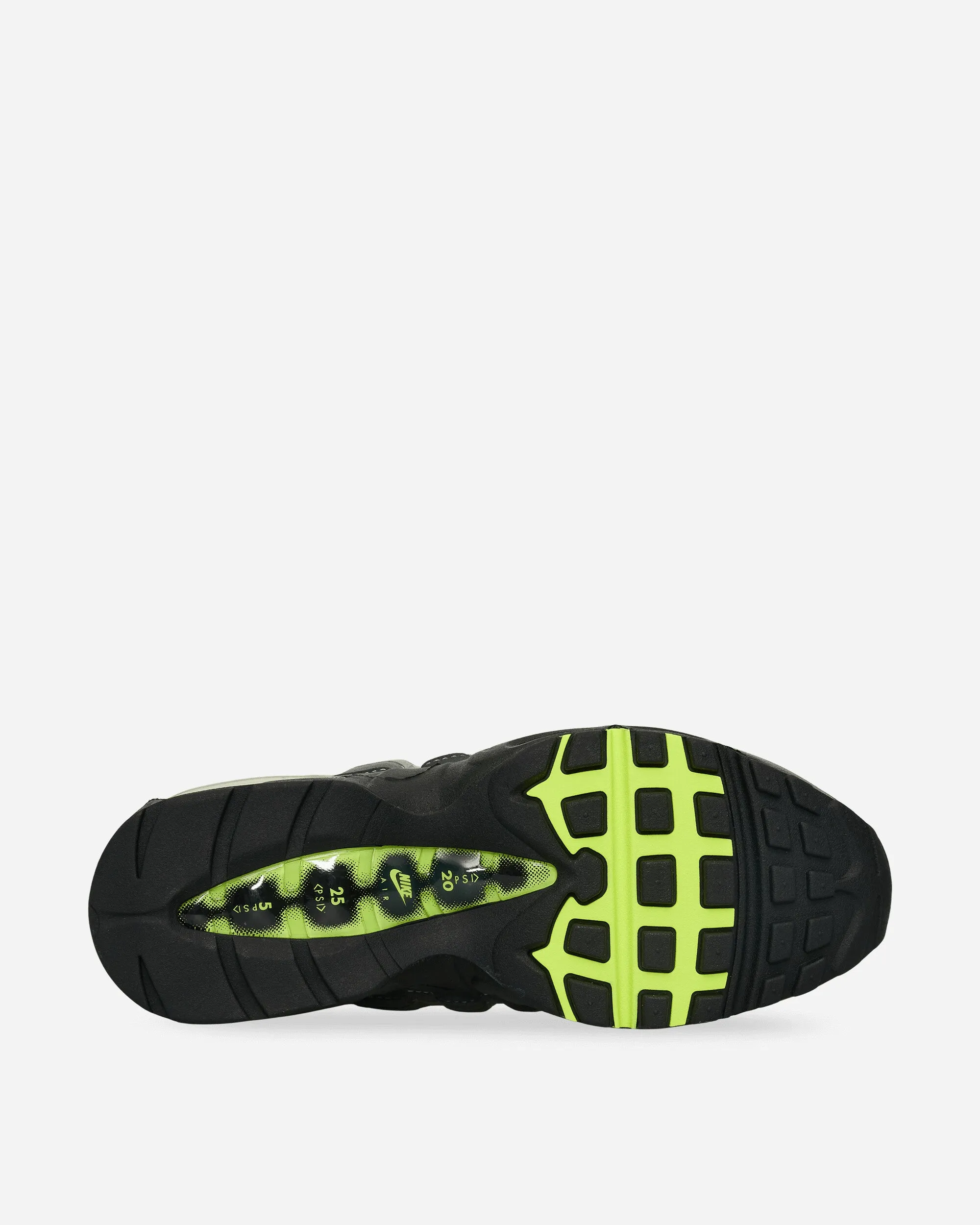 Air Max 95 OG Sneakers Black / Neon Yellow