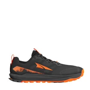 Altra Men's Lone Peak 9   Trail Running Shoes in Black/Orange SS25