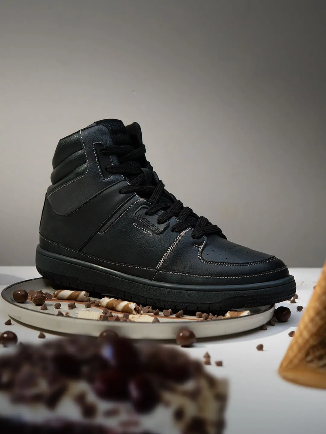 Bacca Bucci Gourmet Collection: High-Top Sneakers Inspired by Dessert Indulgence