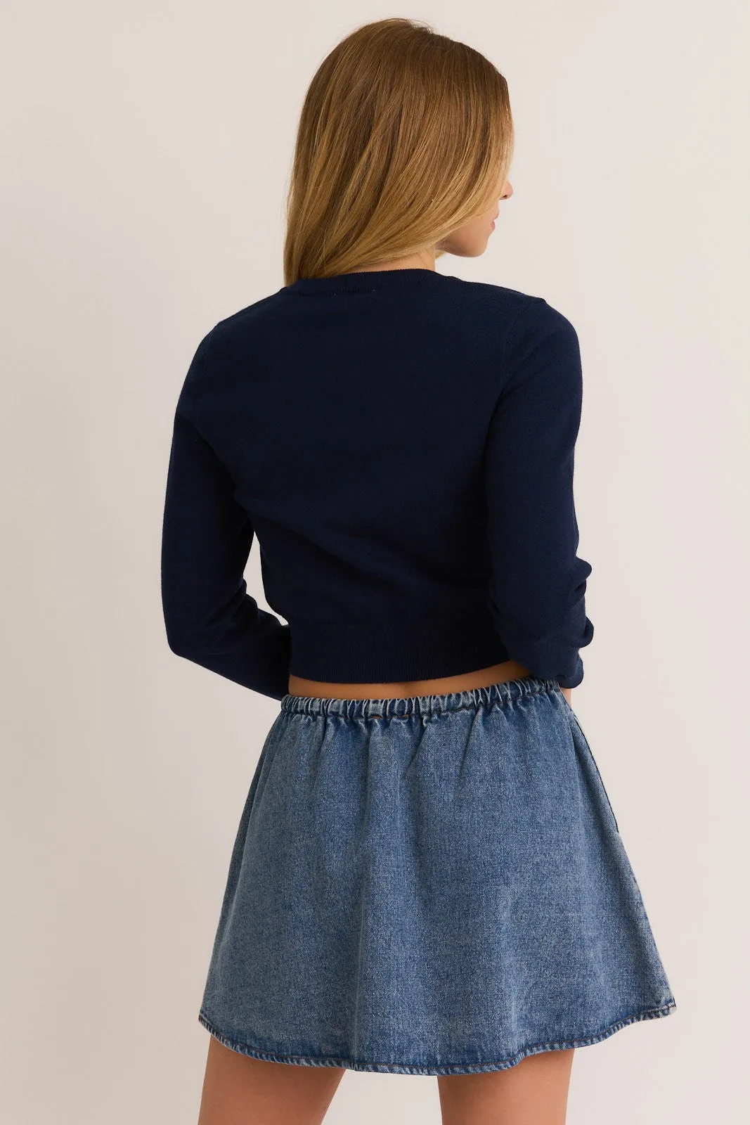 Bear-y Cute Cropped Sweater