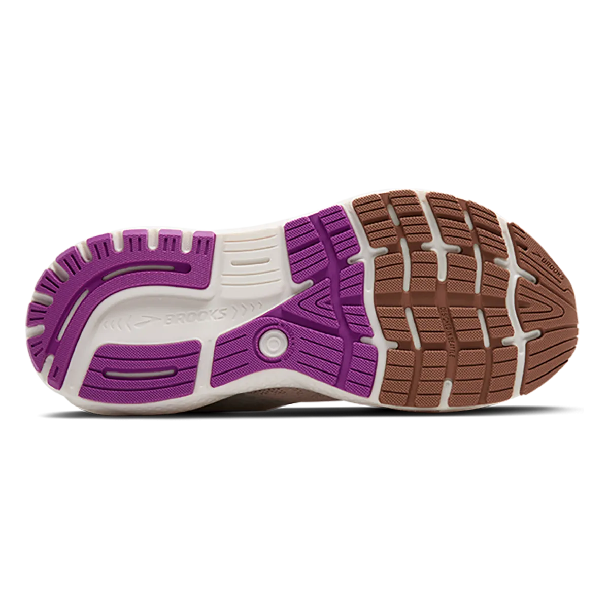 Brooks Ghost 16 - Almond Peach - Coconut - Purple