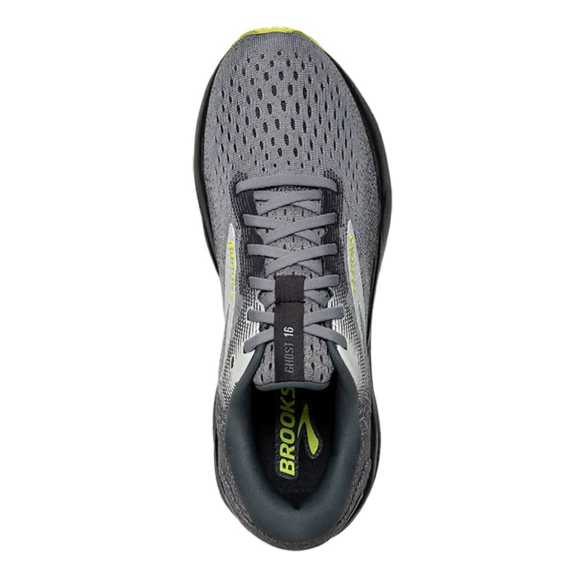 Brooks Ghost 16 - Primer - Grey - Lime