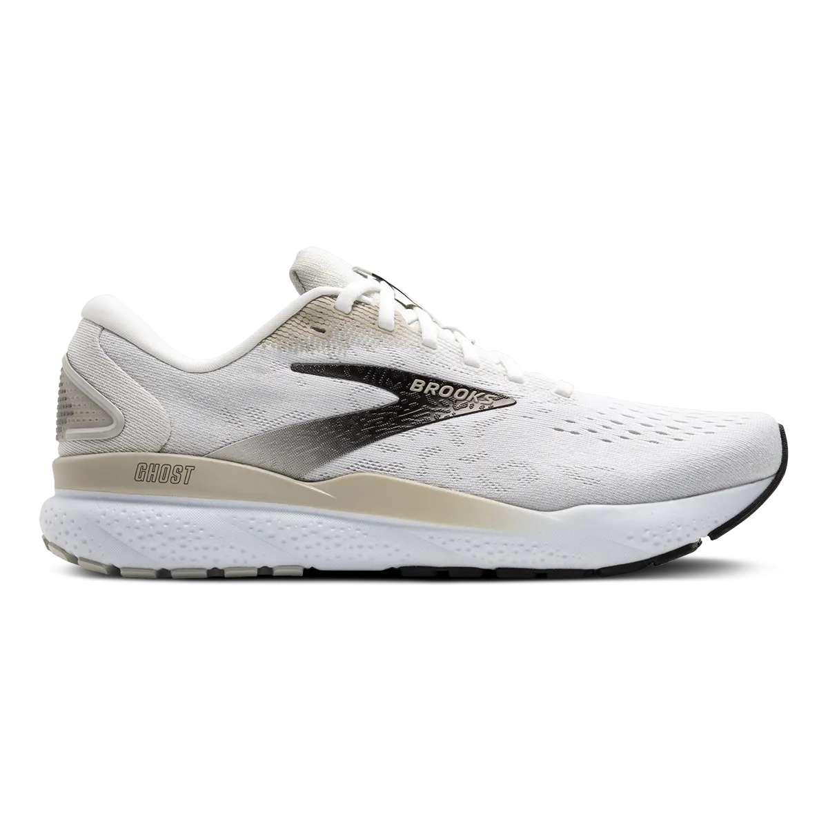 Brooks Ghost 16 - White - Cream - Pink