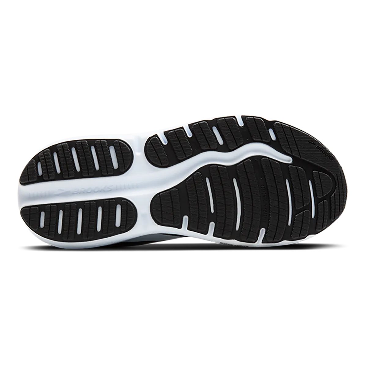 Brooks Ghost Max 2 - Black - White - Fiery Red