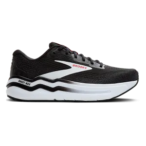 Brooks Ghost Max 2 - Black - White - Fiery Red