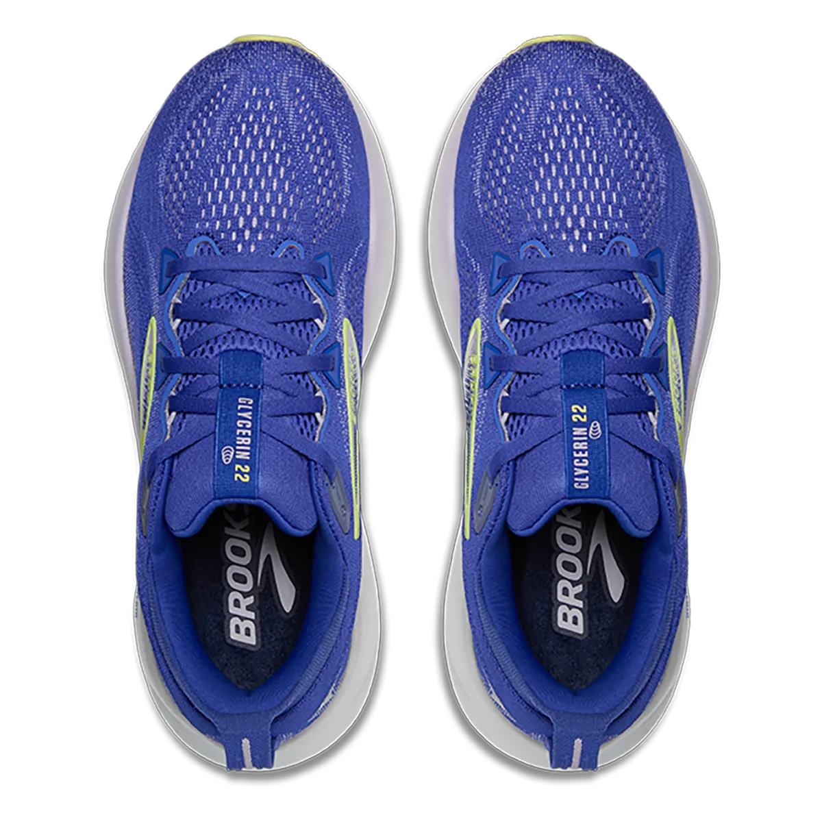 Brooks Glycerin 22 Amparo Blue - Hyper Iris - Yellow