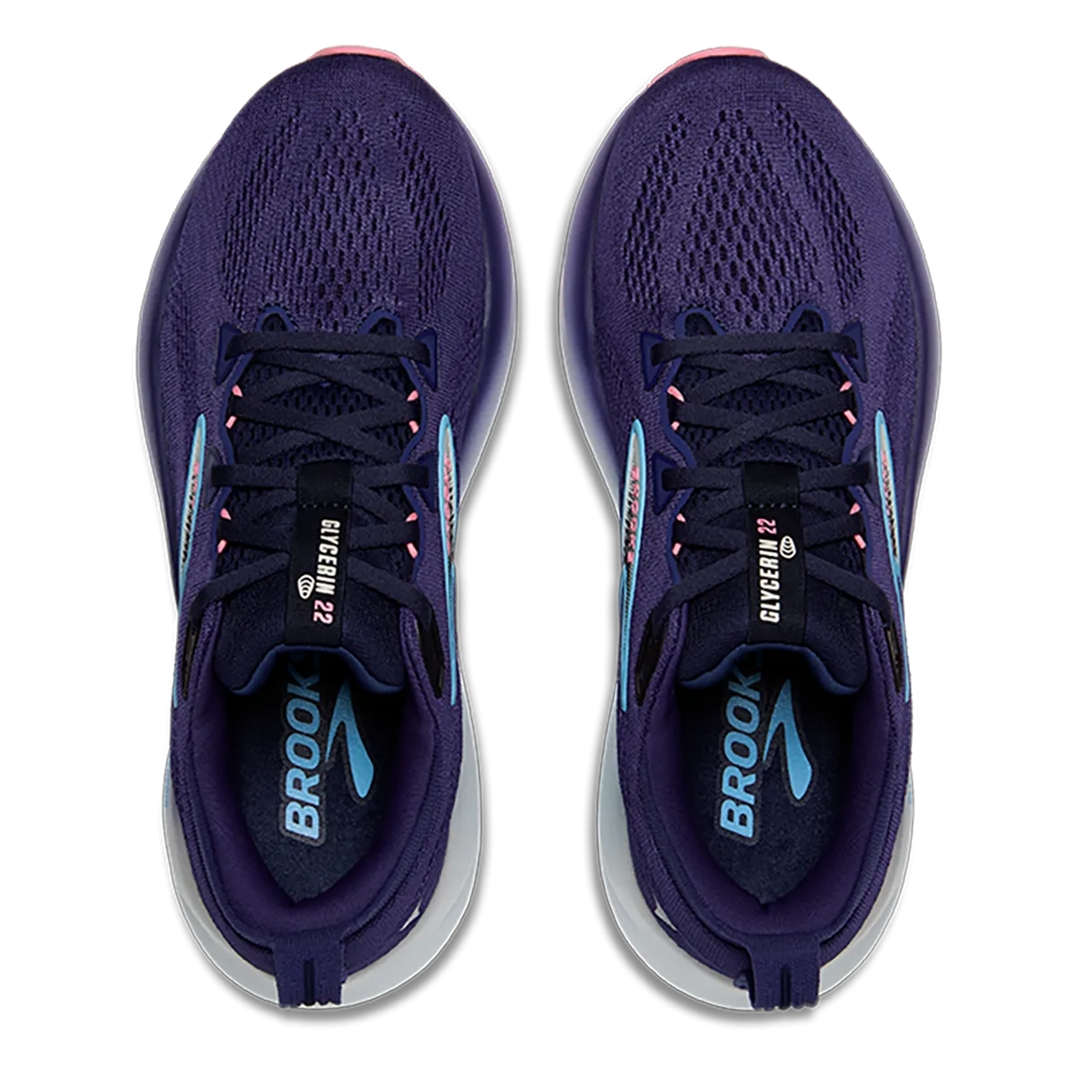 Brooks Glycerin 22 Blue Ribbon - Peacoat - Dianthus