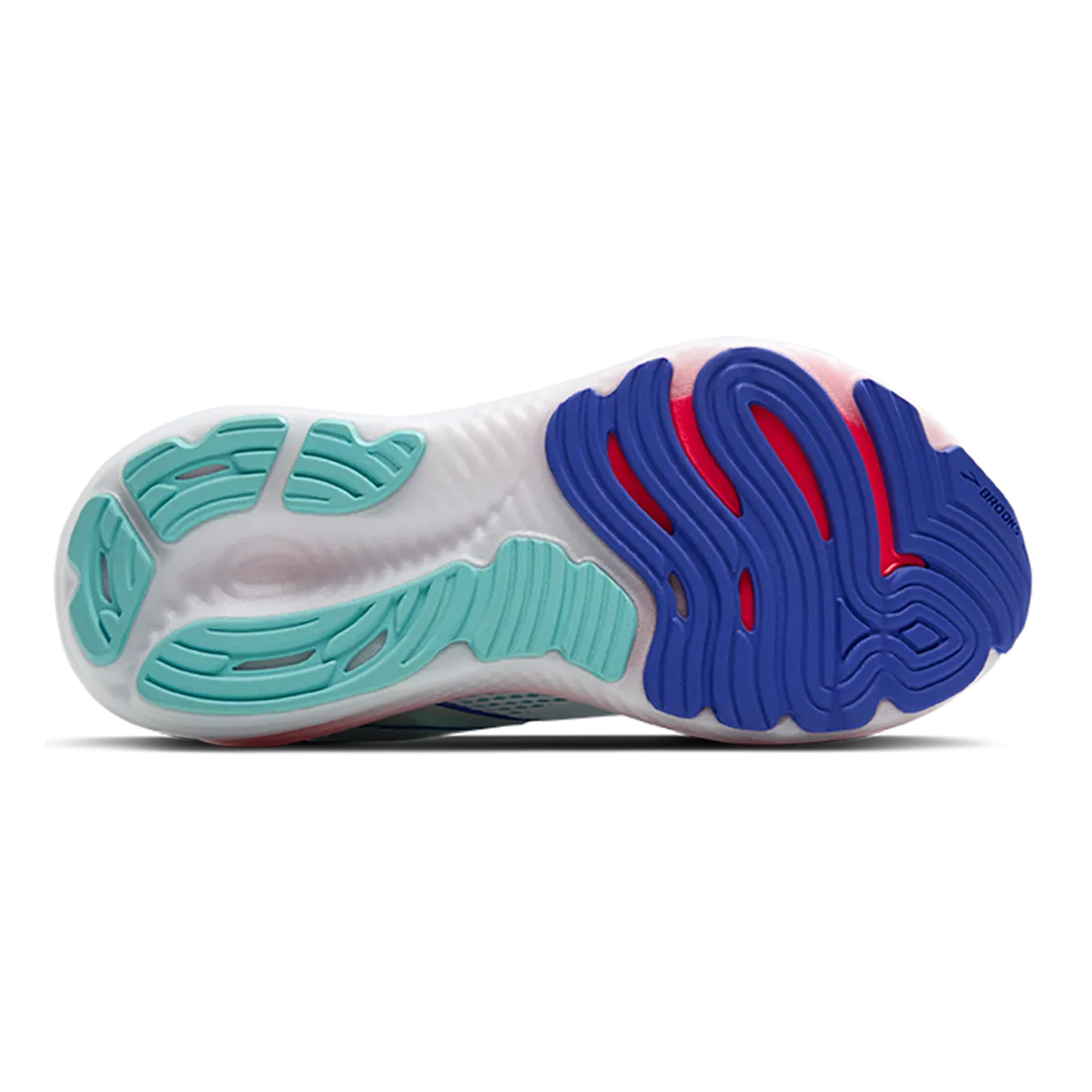 Brooks Glycerin 22 White - Limpet Shell - Amparo Blue