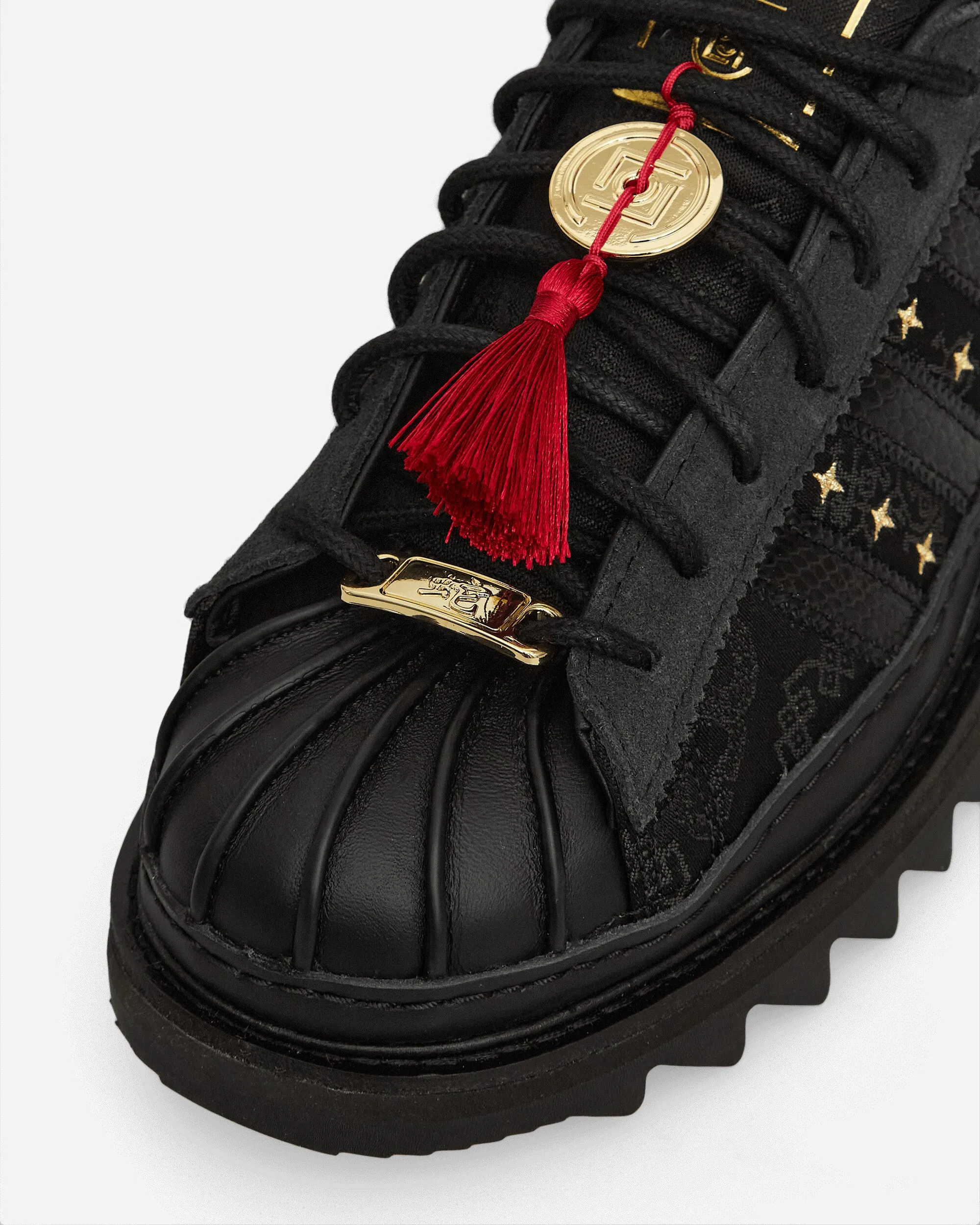 CLOT By Edison Chen Superstar Sneakers Core Black
