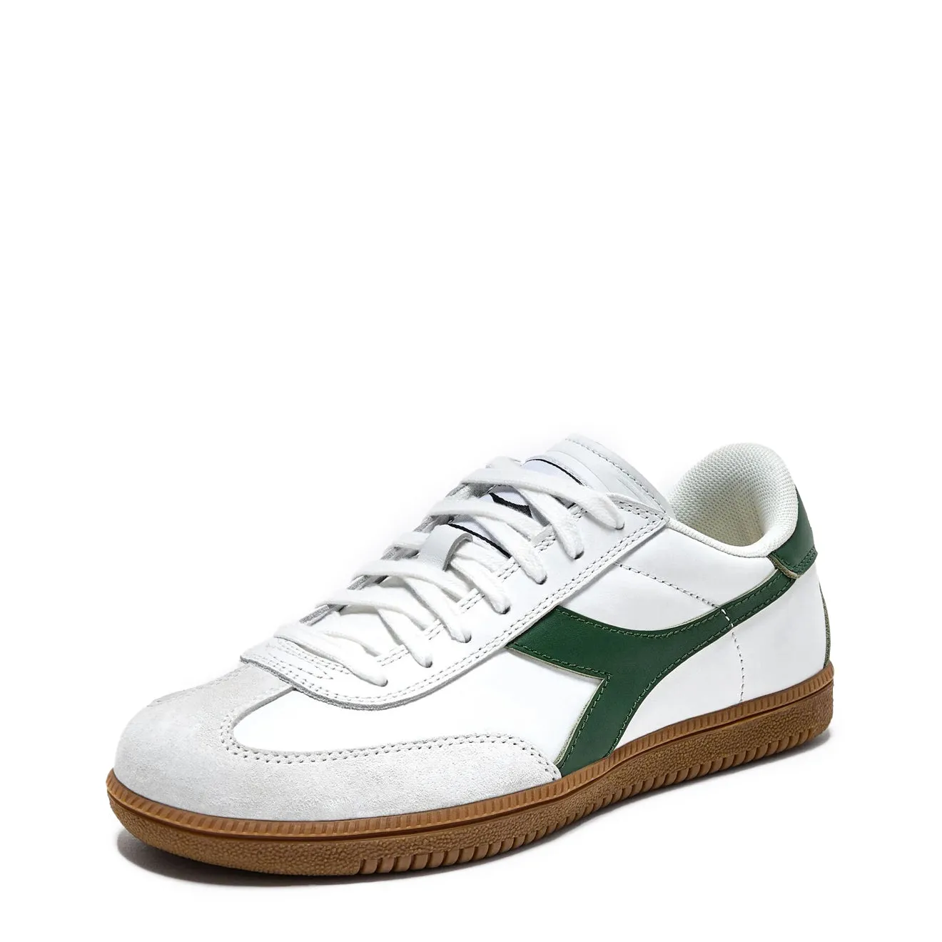 Diadora Trainer White / Foliage Green