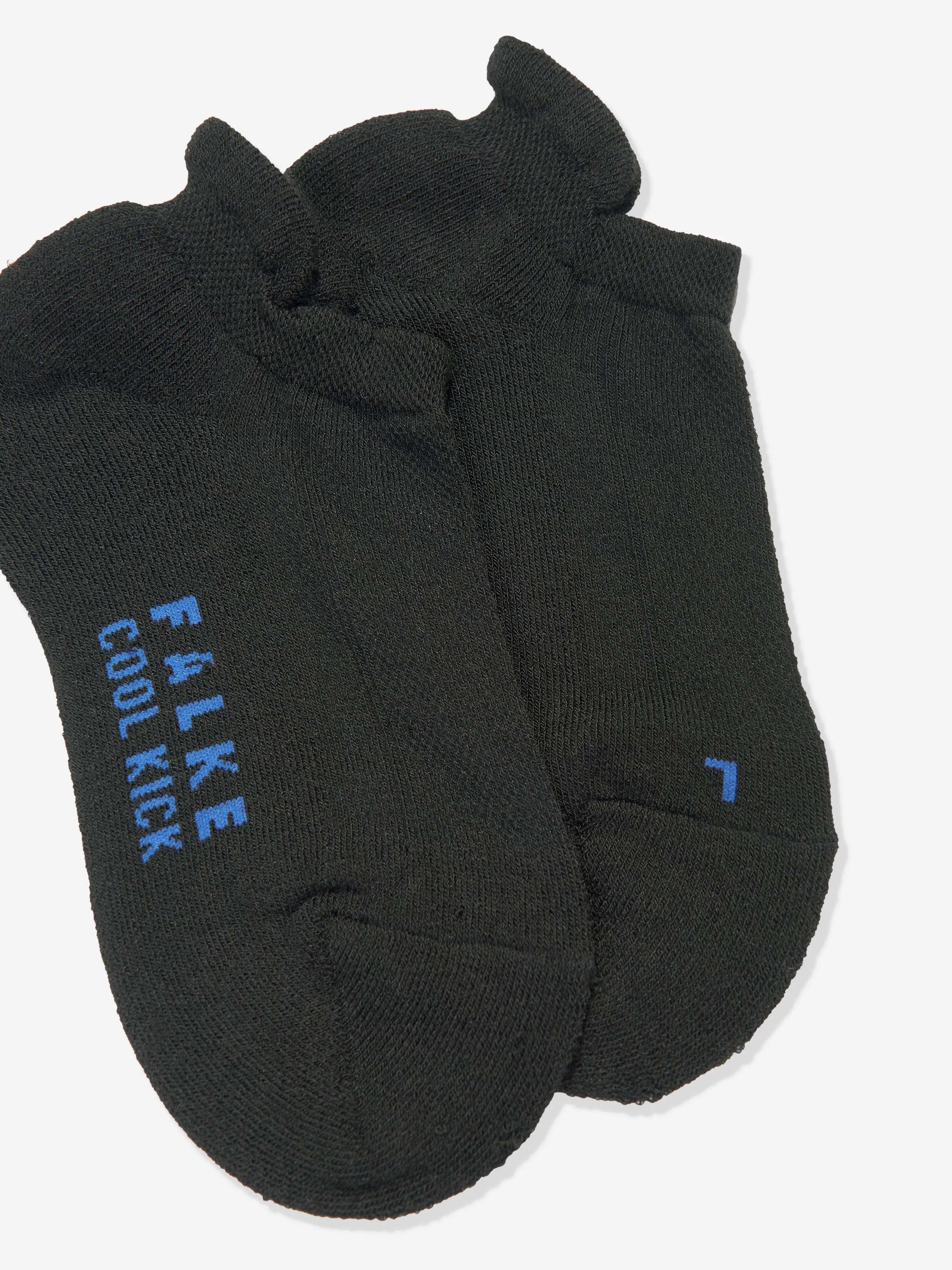 Falke Kids Cool Kick Trainer Socks in Black