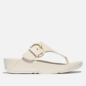 FITFLOP LULU RESIN BUCKLE - OFF-WHITE