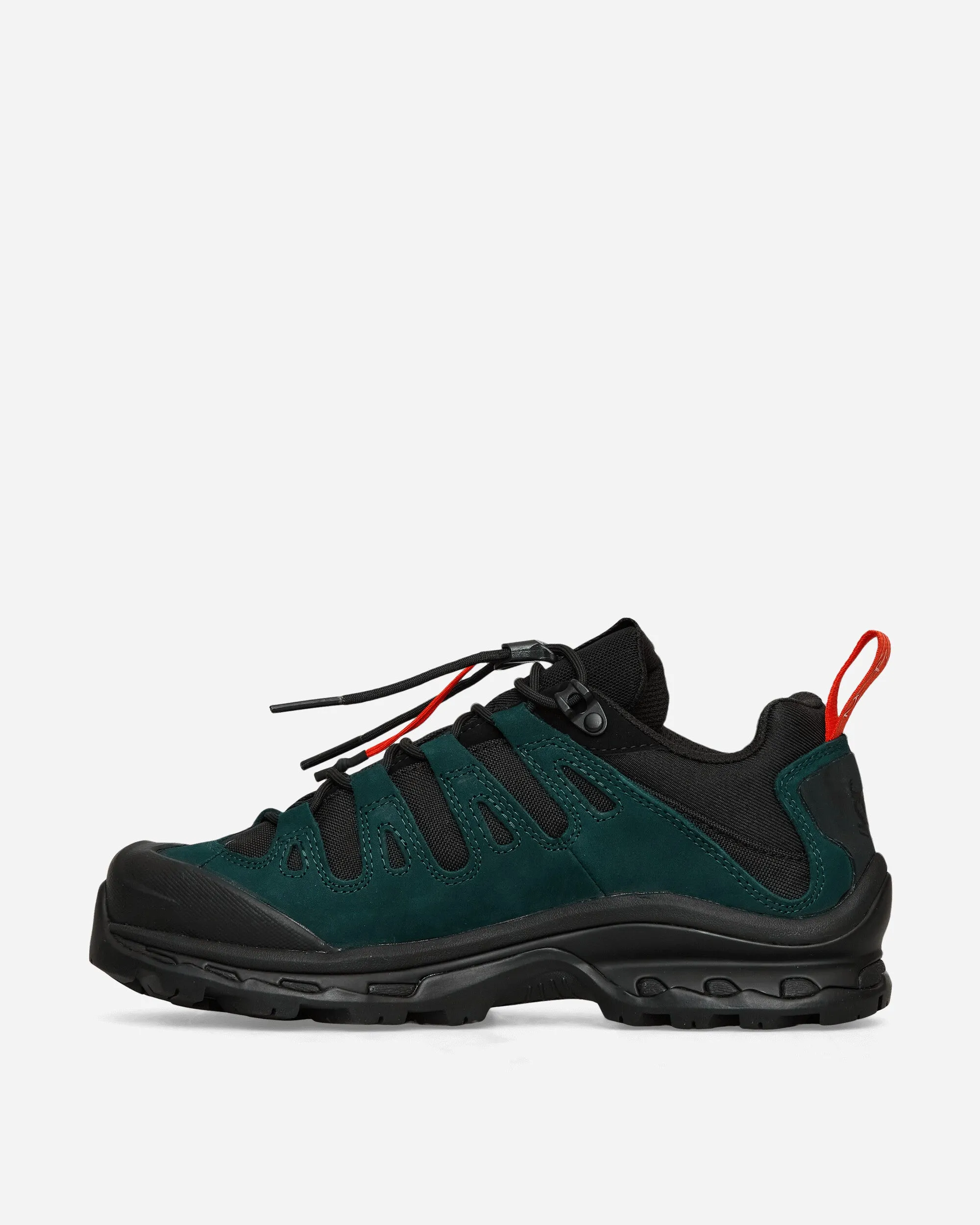 GR10K Quest Low - 01 Vassal Sneakers Black / Ponderosa Pine / Flame Scarlet
