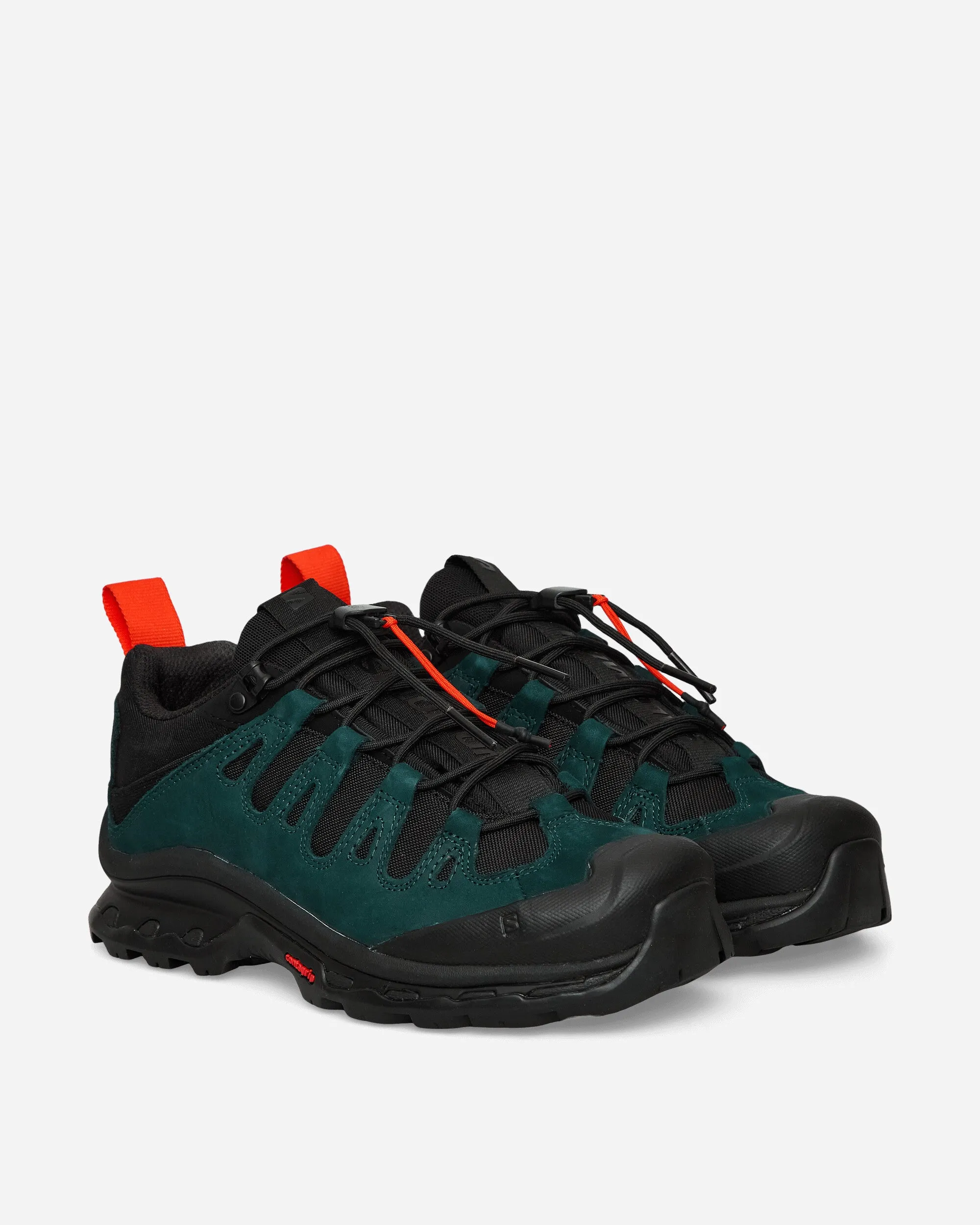 GR10K Quest Low - 01 Vassal Sneakers Black / Ponderosa Pine / Flame Scarlet