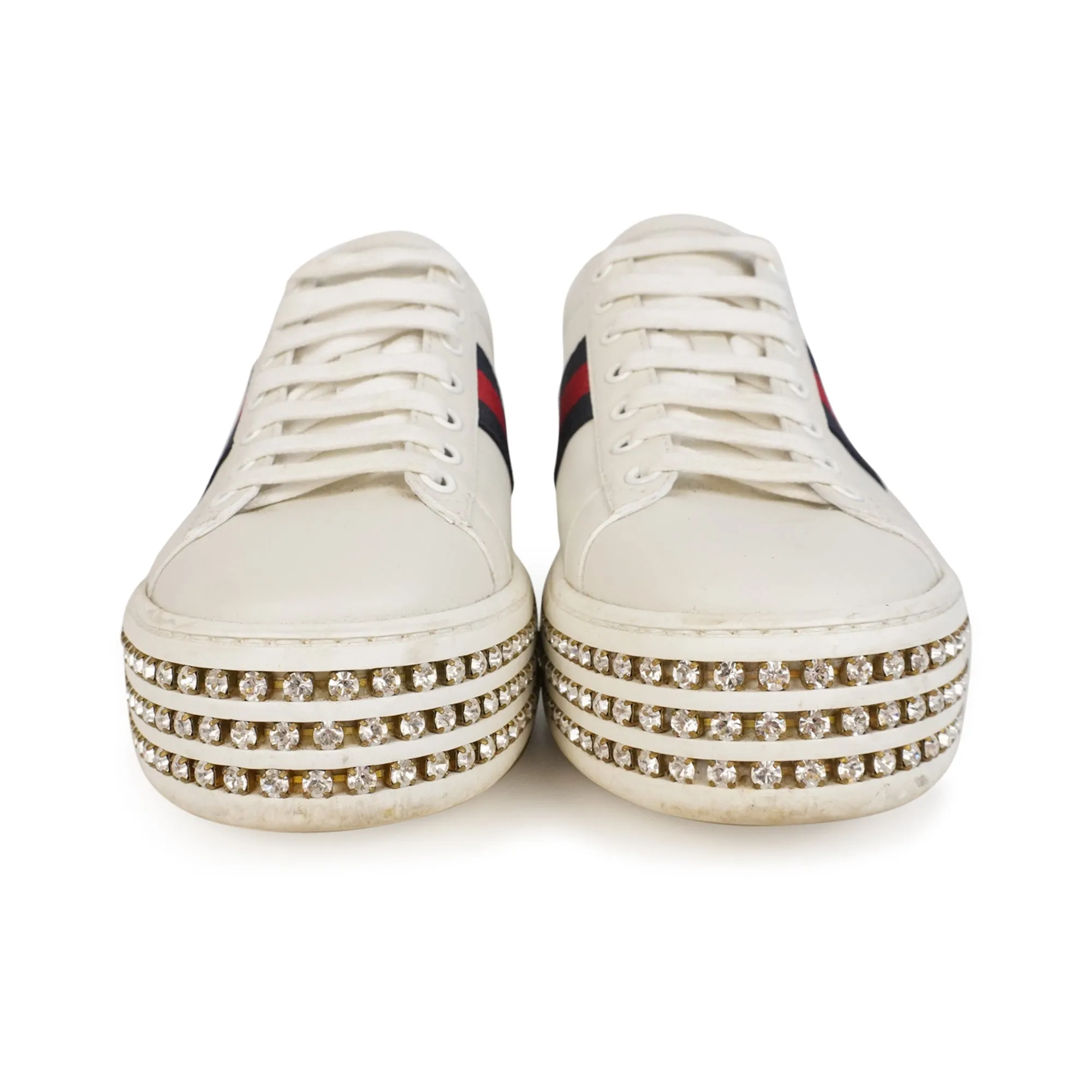 Gucci 'Ace' Platform Sneakers - Women's 37.5