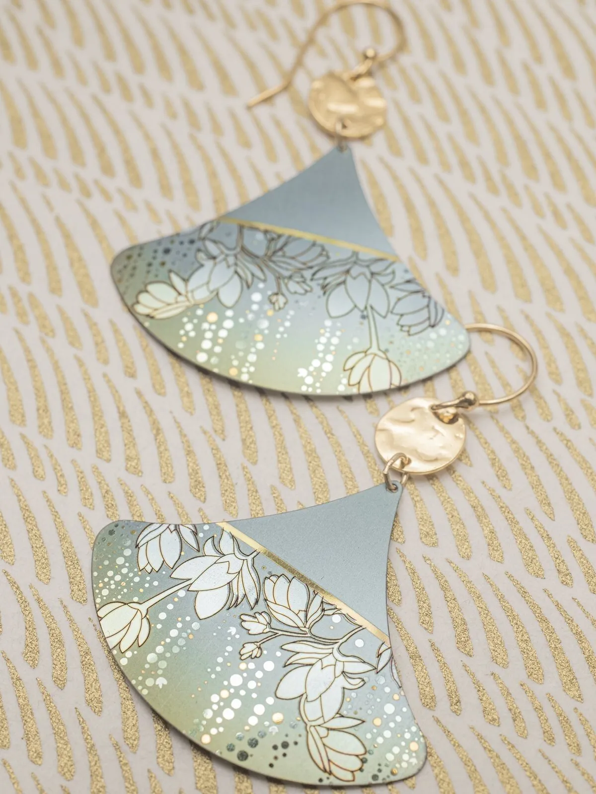 Holly Yashi Delia Earrings - Sage
