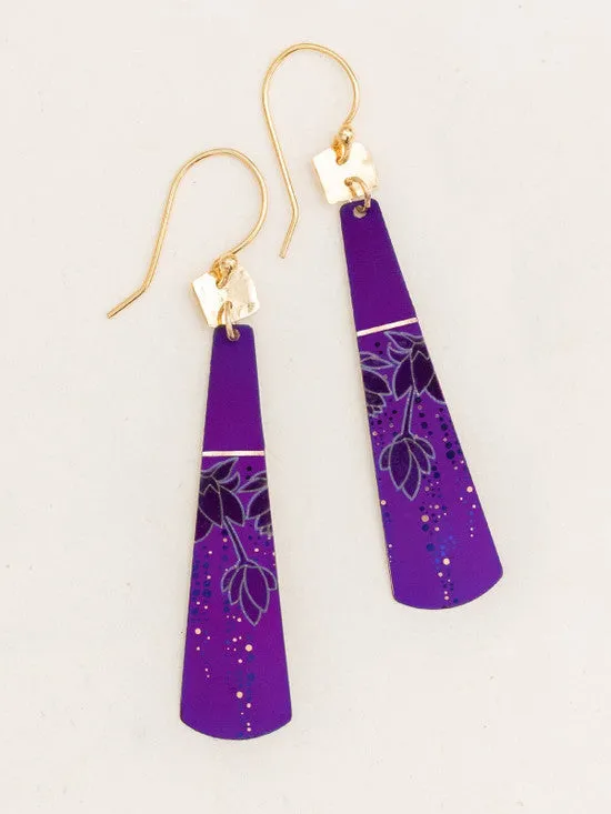 Holly Yashi Tula Earrings - Plum
