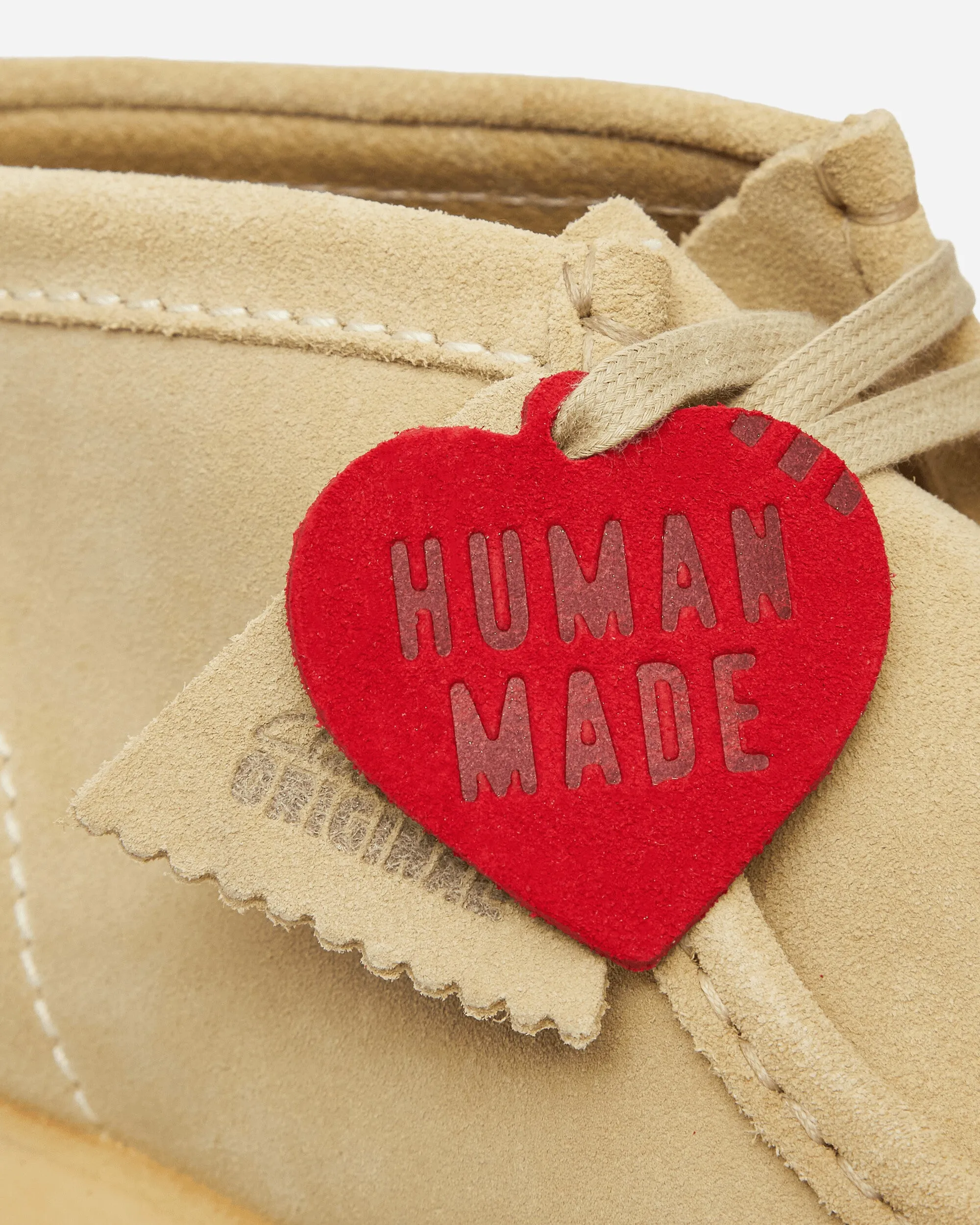 Human Made Wallabee Shoes Maple