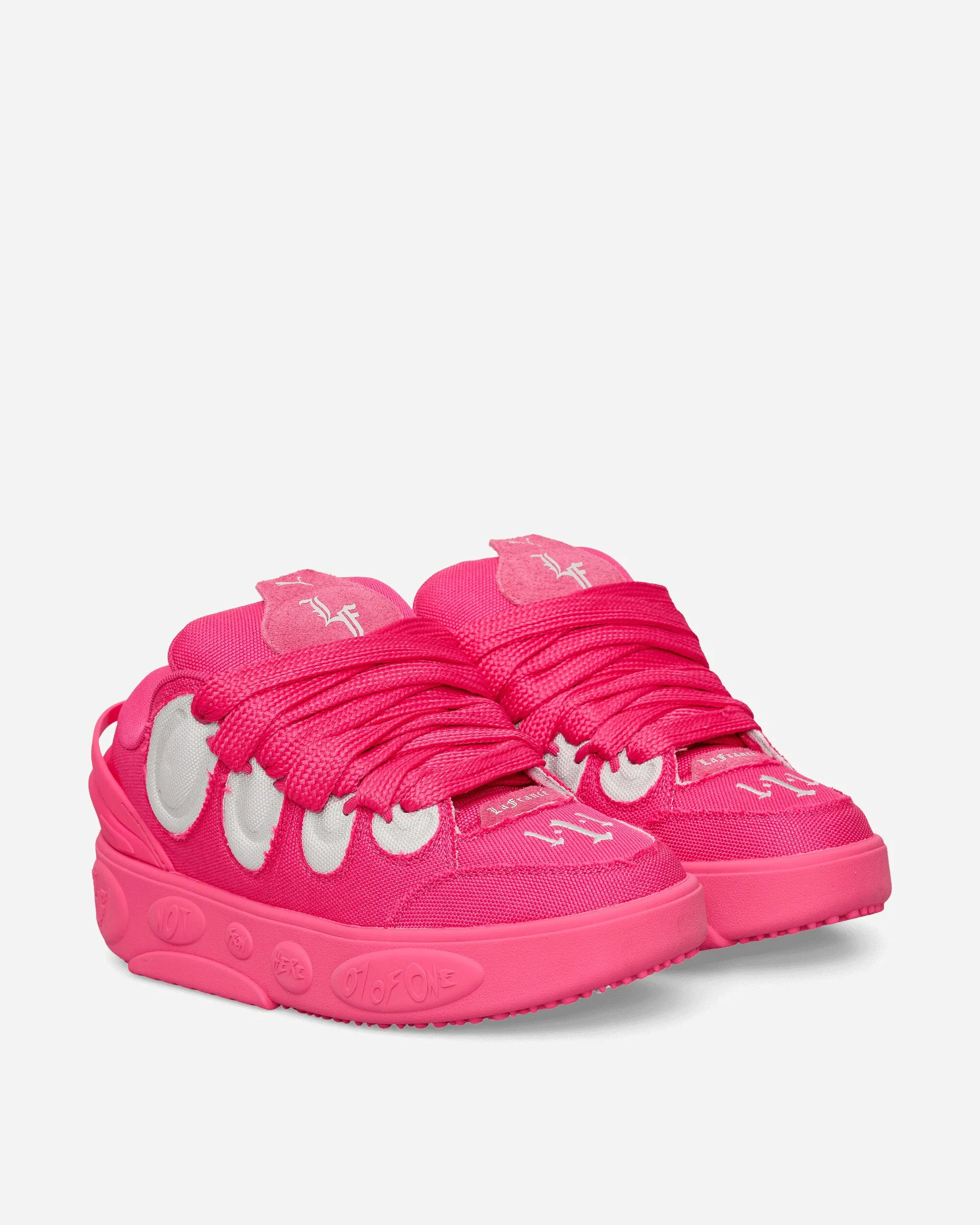 LaMelo Ball LaFrancé Pink Carpet Sneakers Glowing Pink / Glacial Gray