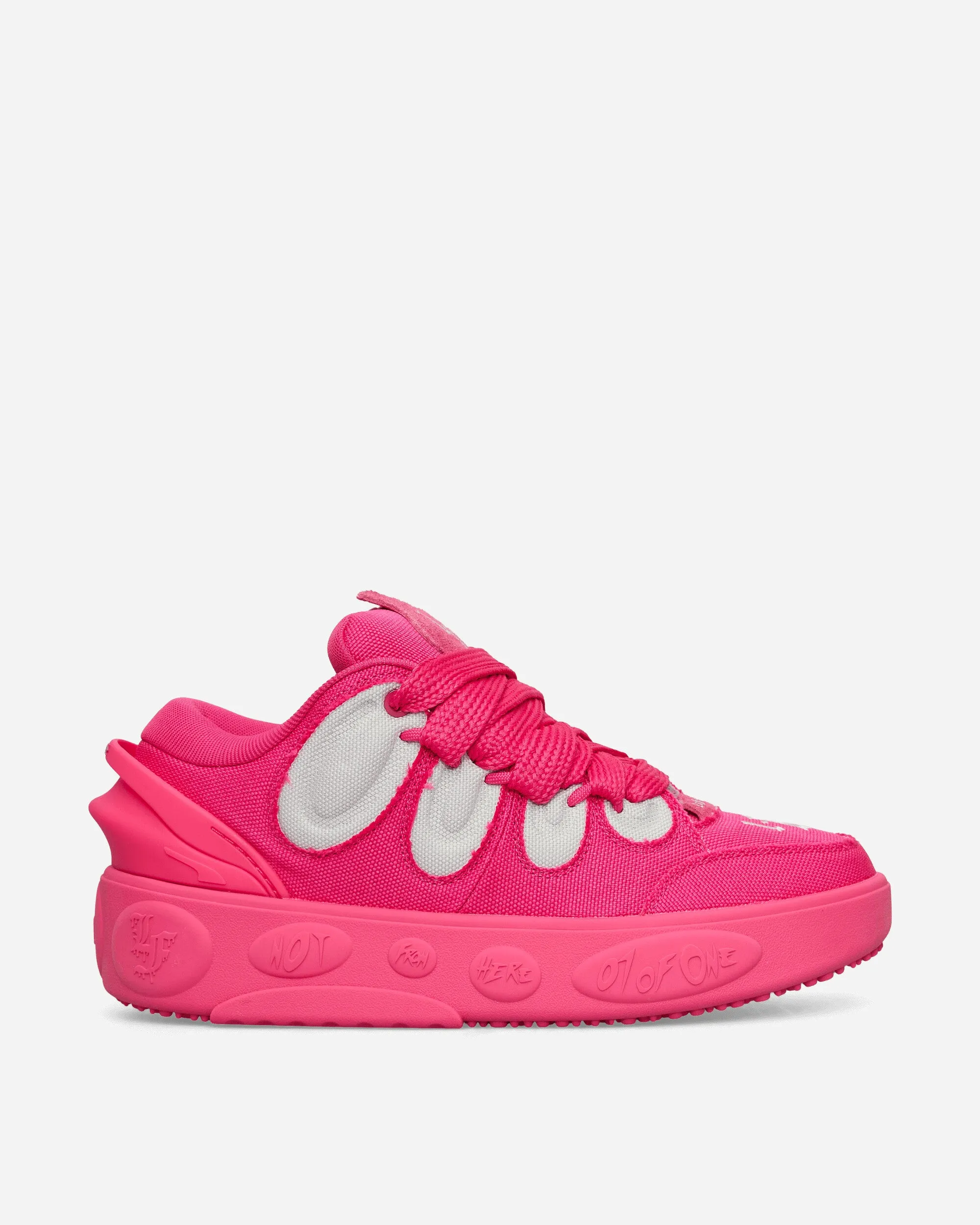 LaMelo Ball LaFrancé Pink Carpet Sneakers Glowing Pink / Glacial Gray
