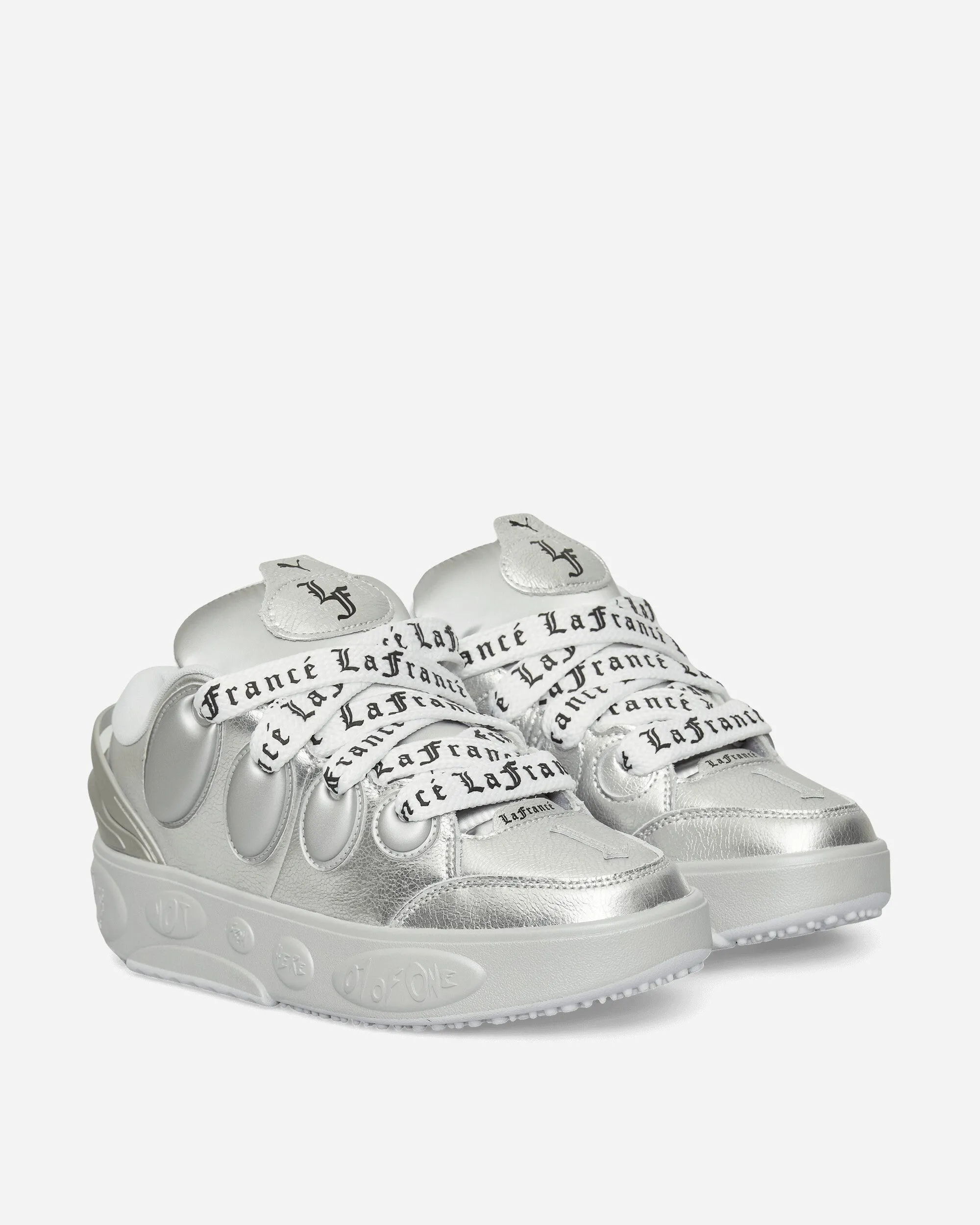 LaMelo Ball LaFrancé Written in Chrome Sneakers Silver Mist