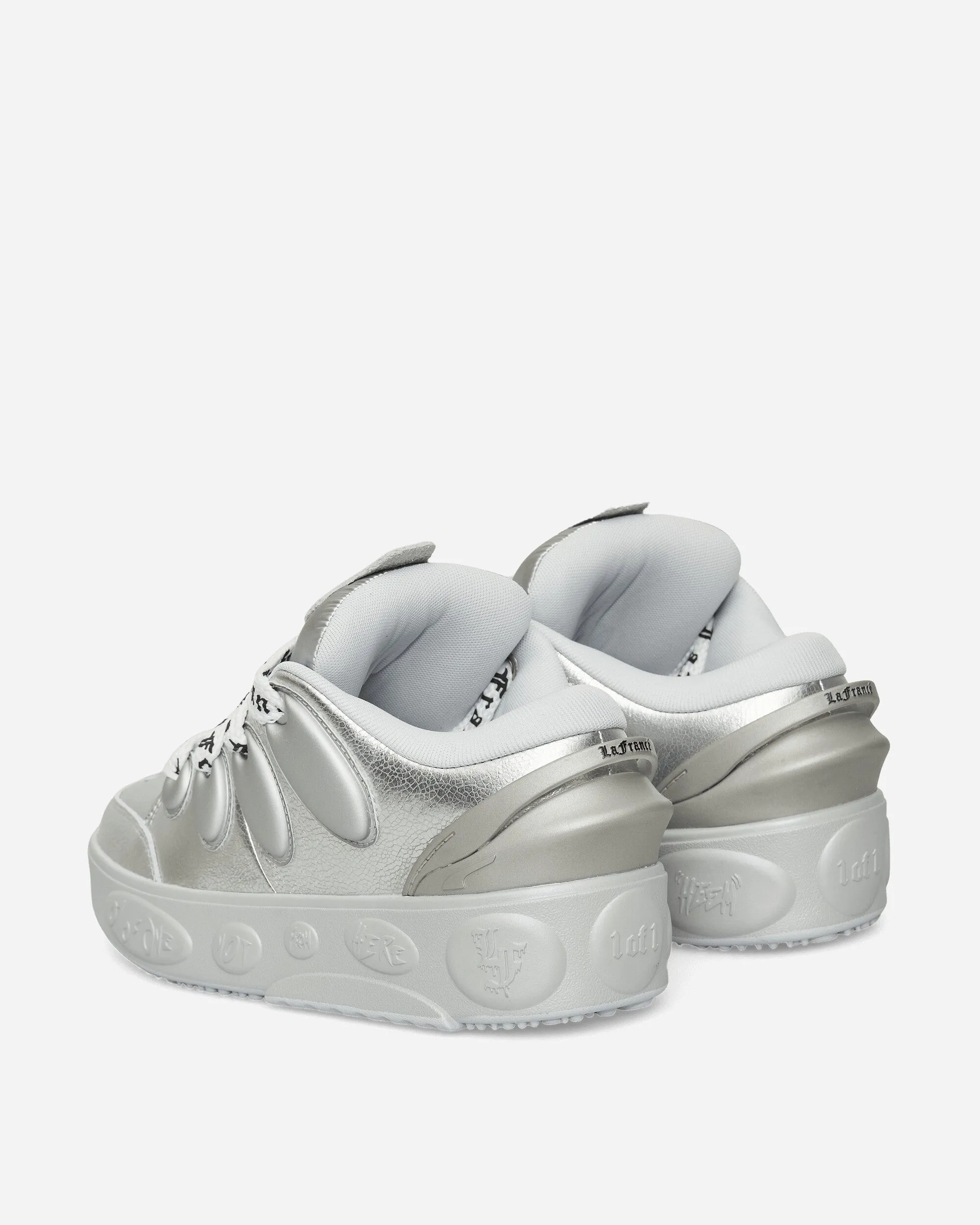 LaMelo Ball LaFrancé Written in Chrome Sneakers Silver Mist