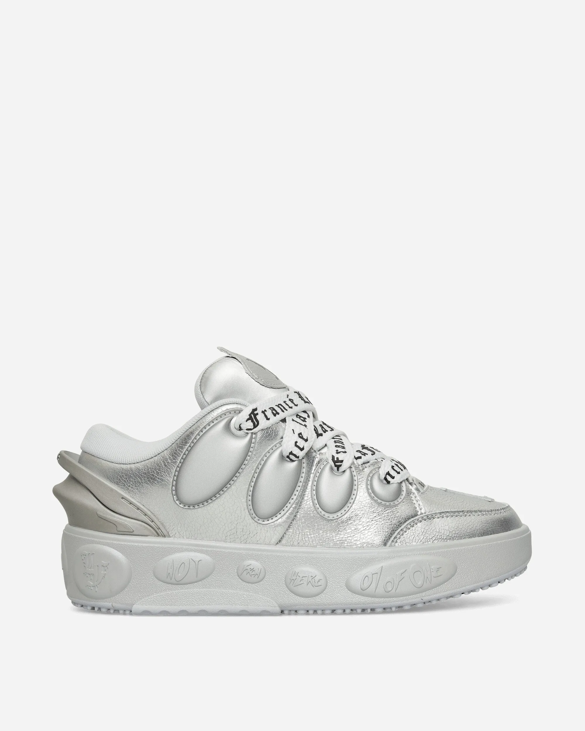 LaMelo Ball LaFrancé Written in Chrome Sneakers Silver Mist
