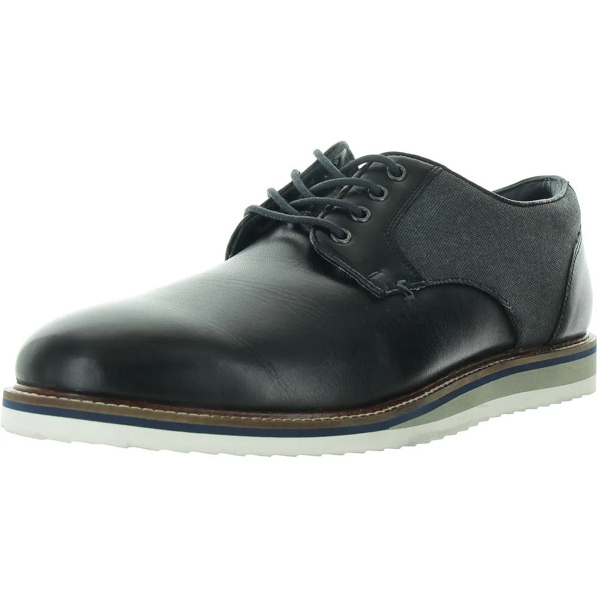 Mens Arch Support Leather Oxfords