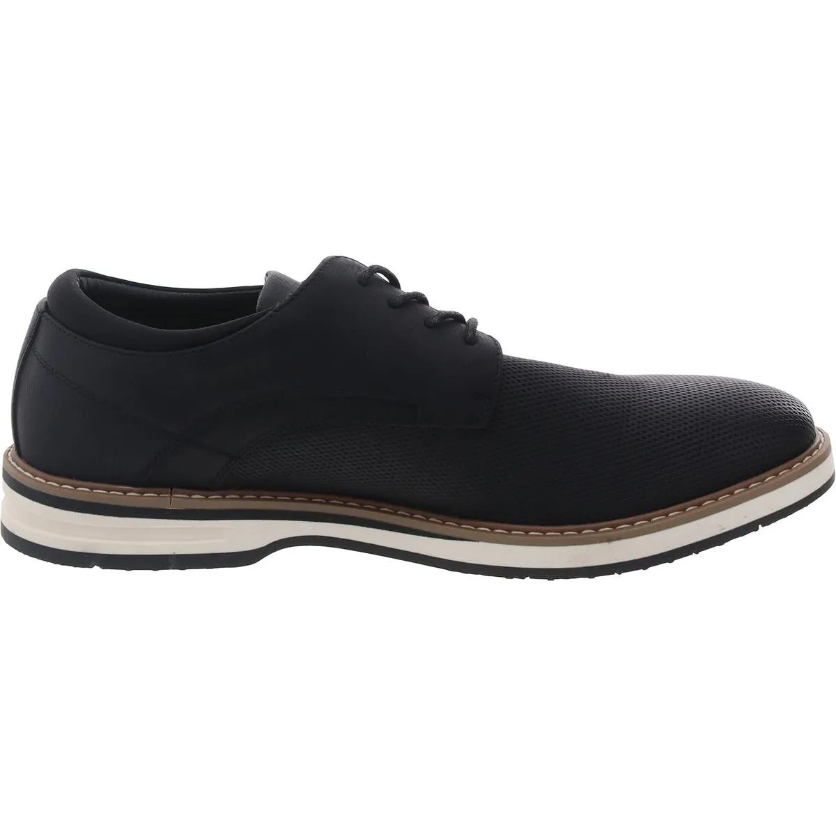 Mens Lace-Up Manmade Derby Shoes