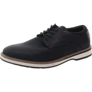 Mens Lace-Up Manmade Derby Shoes
