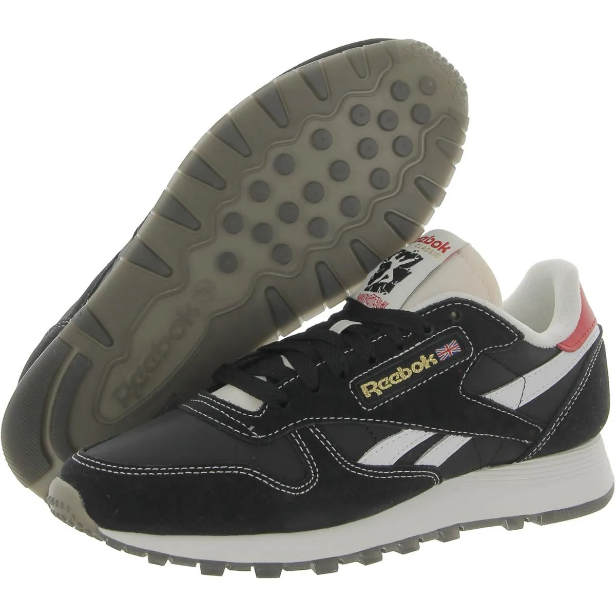 Mens Suede Performance Running Shoes