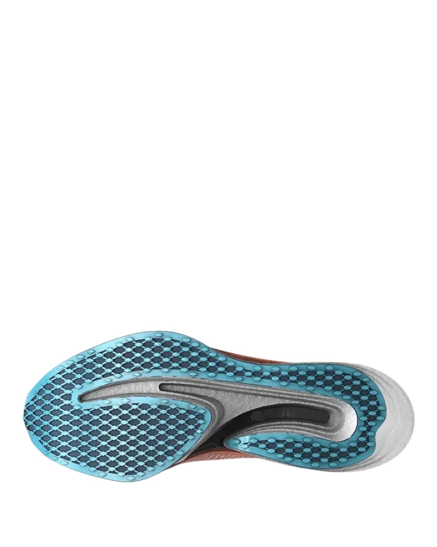 Men's Wave Rebellion Pro Racing Running Shoes In White Silver