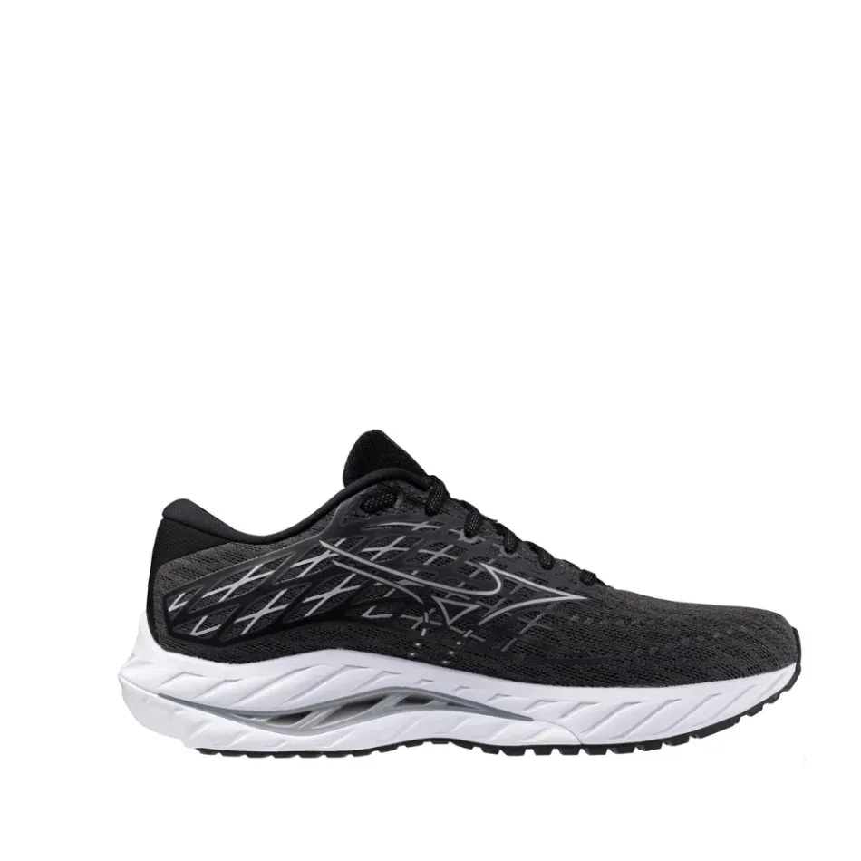 Mizuno Men's Wave Inspire 20 Running Shoes in Ebony/White/Black SS24