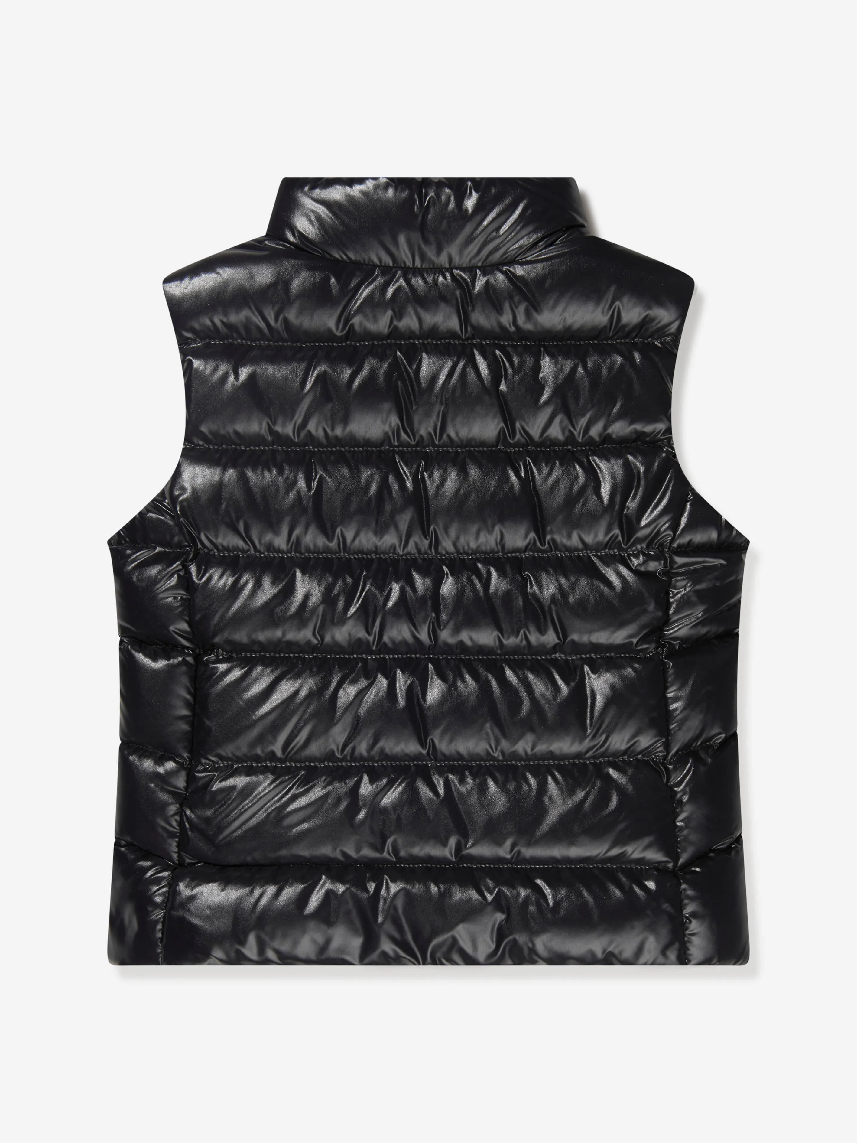 Moncler Enfant Girls Down Padded Ghany Gilet in Black