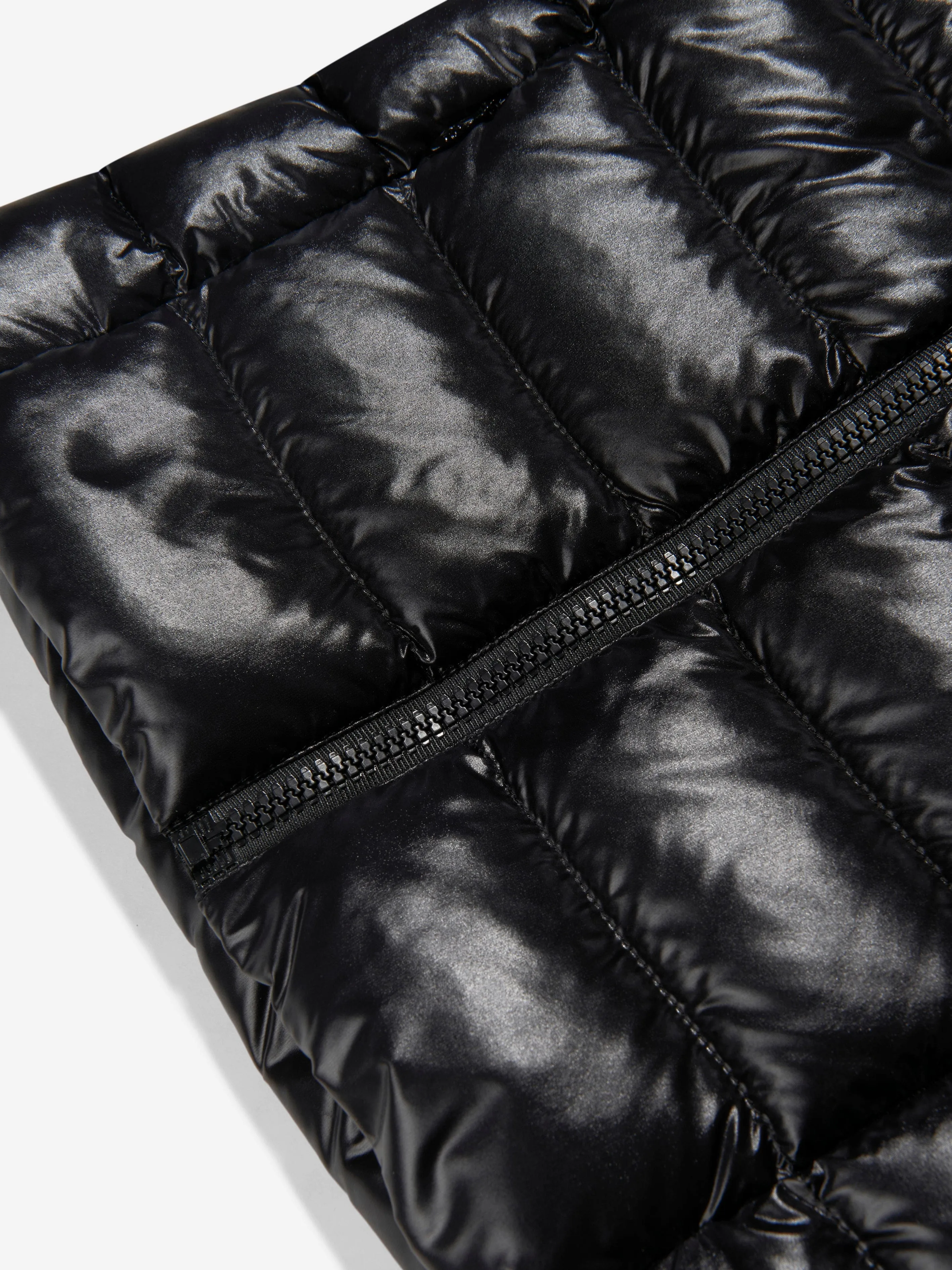 Moncler Enfant Girls Down Padded Ghany Gilet in Black
