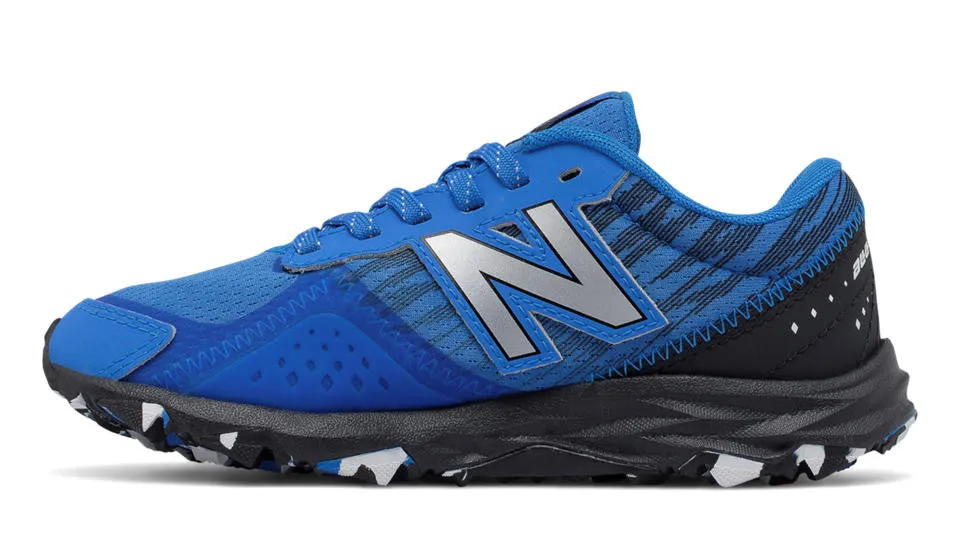 New Balance Blue with Black 690v2 Children's Trail Sneaker
