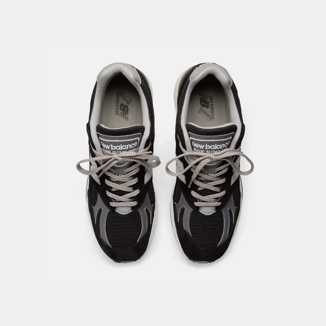 New Balance Made In UK 991v2 Black Smoked Pearl & Silver