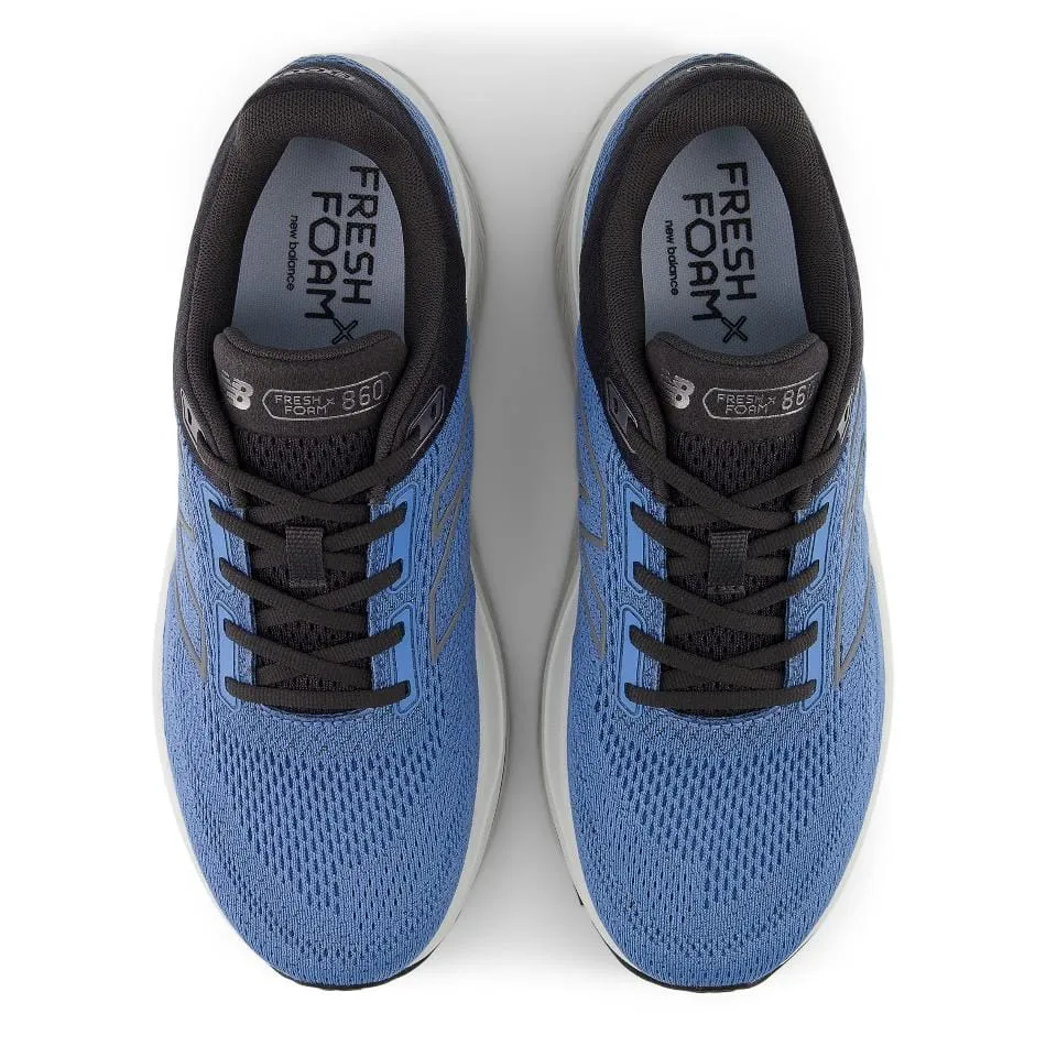New Balance Men's 860 V14 2E (Wide Fitting) Width Running Shoes in Blue Laguna SS25