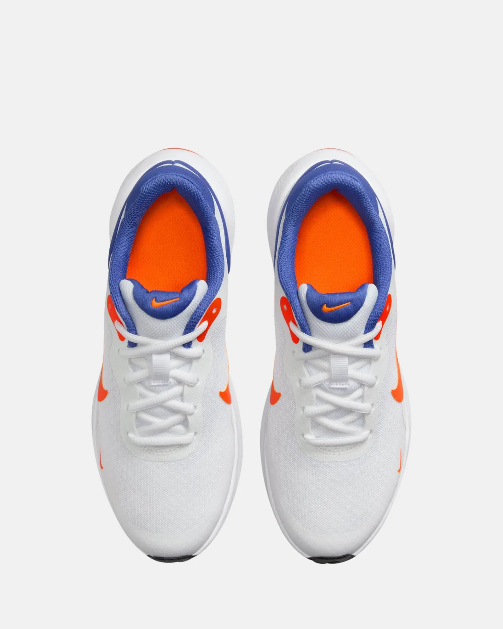 Nike Kids' Shoes Revolution 7 Grade School White/Team Orange/Blue