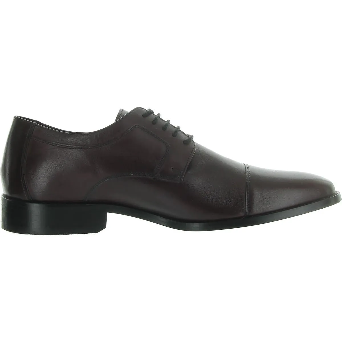 Novick Mens Leather Plain Derby Shoes