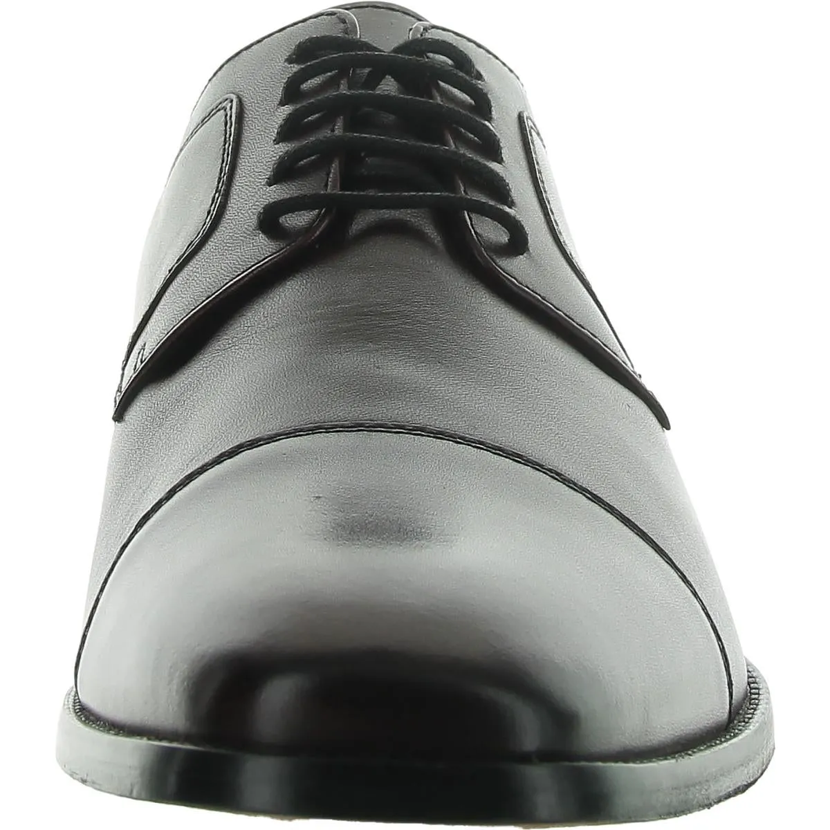 Novick Mens Leather Plain Derby Shoes