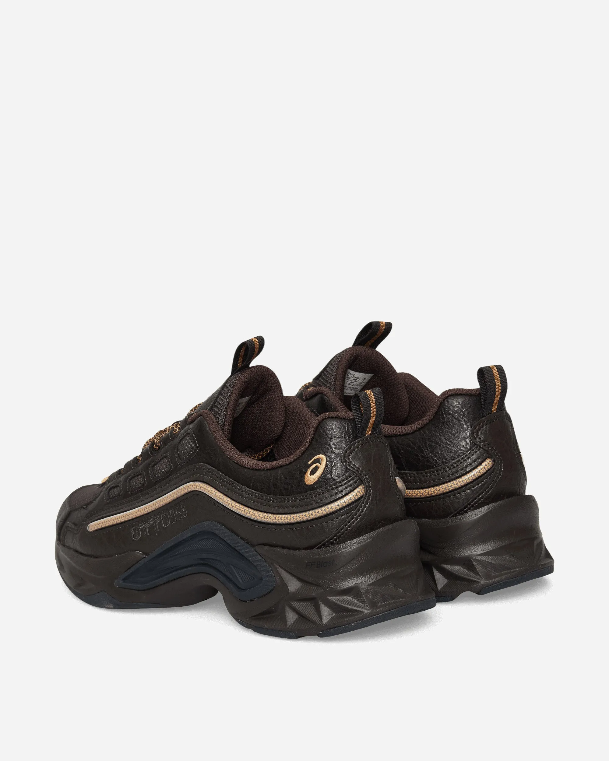 OTTO958 PROTOBLAST-CMLVIII Sneakers Dark Brown / Pure Gold