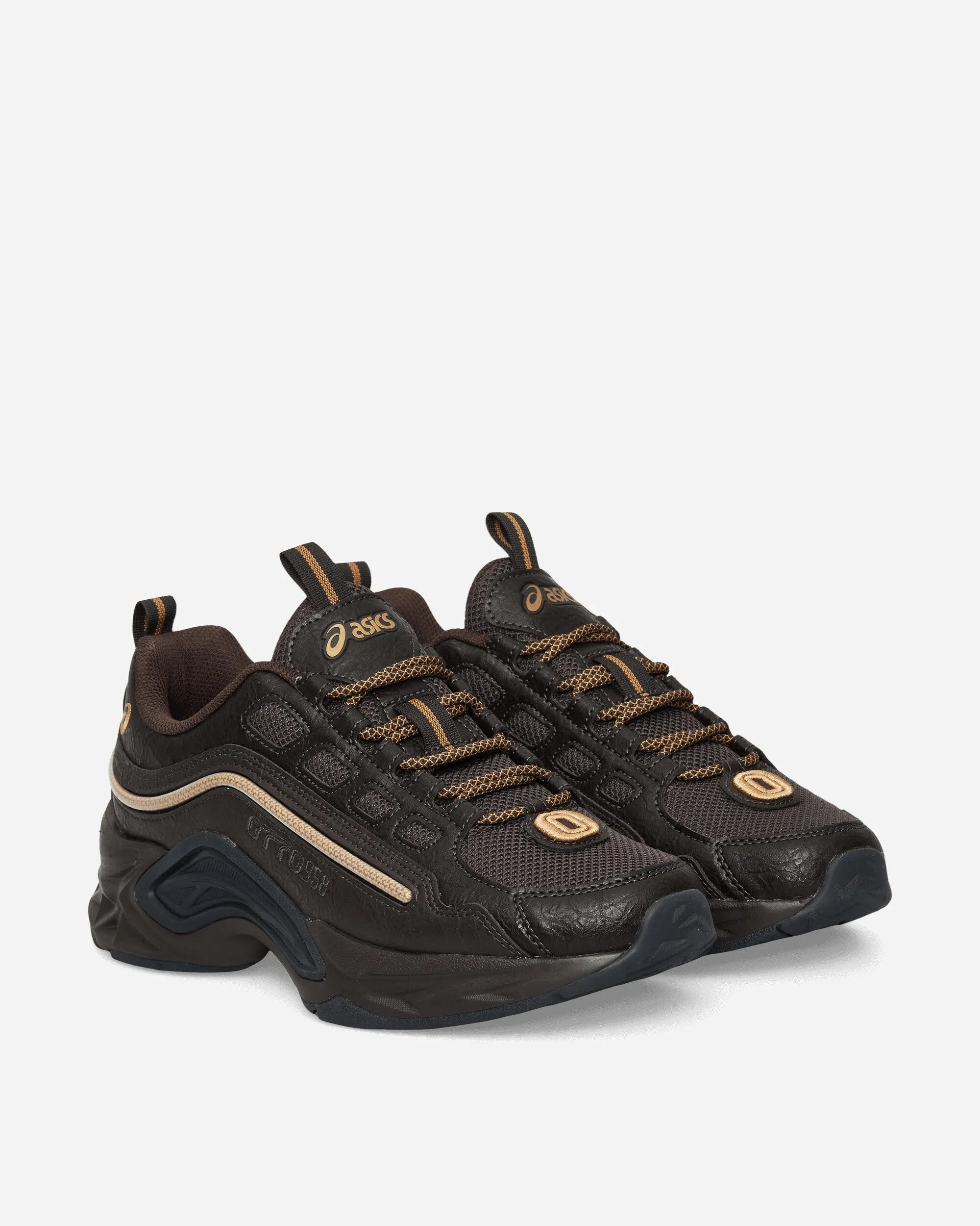 OTTO958 PROTOBLAST-CMLVIII Sneakers Dark Brown / Pure Gold